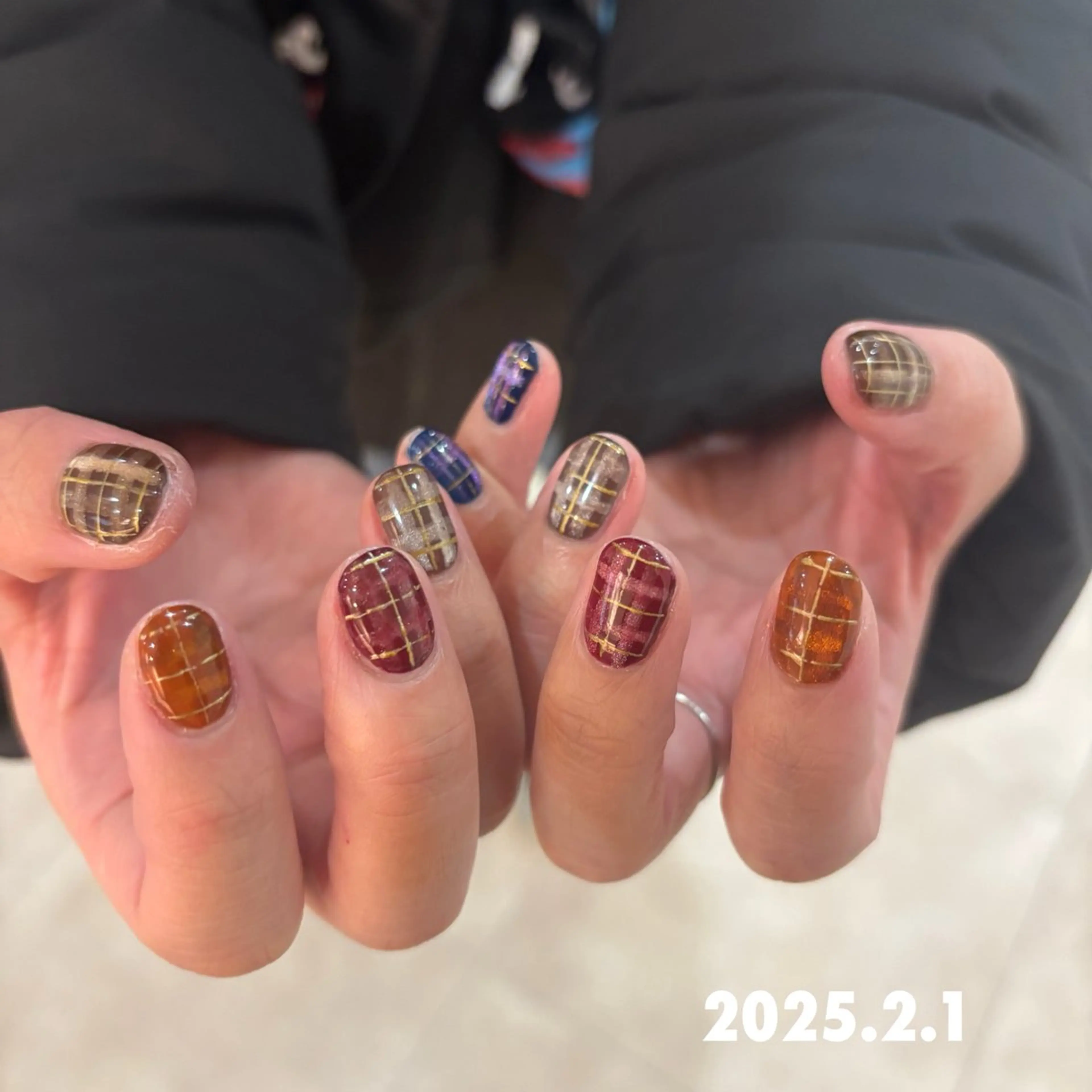 ネイル ハンドネイル フットネイル 栗田 ゆう子のネイルデザイン