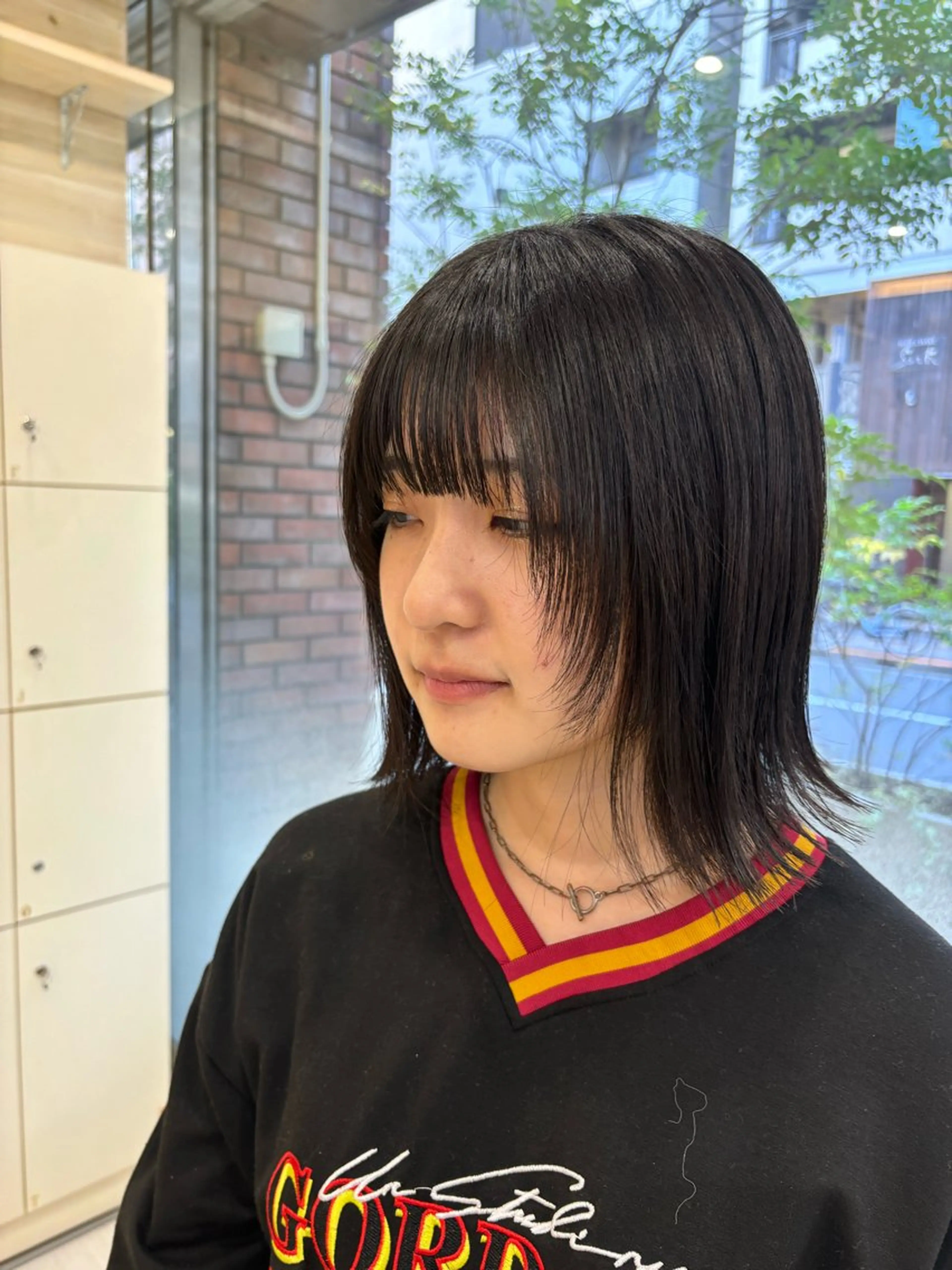 ミディアム 縮毛矯正 ウルフカット 縮毛矯正 田野倉NEXT店 美髪ニストのヘアスタイル
