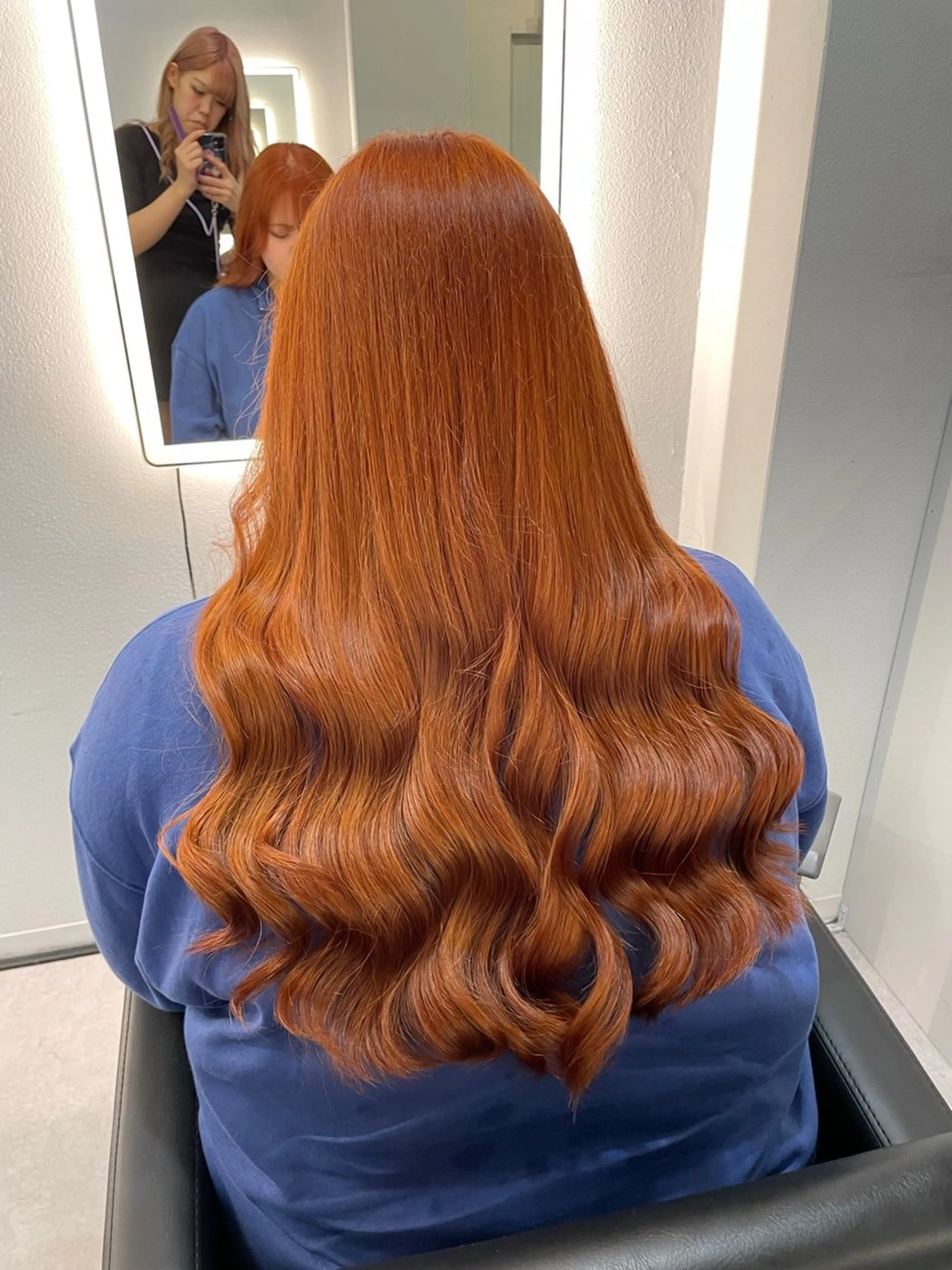 ロング カラー Cielro/ダブル カラー/西田咲希のヘアスタイル