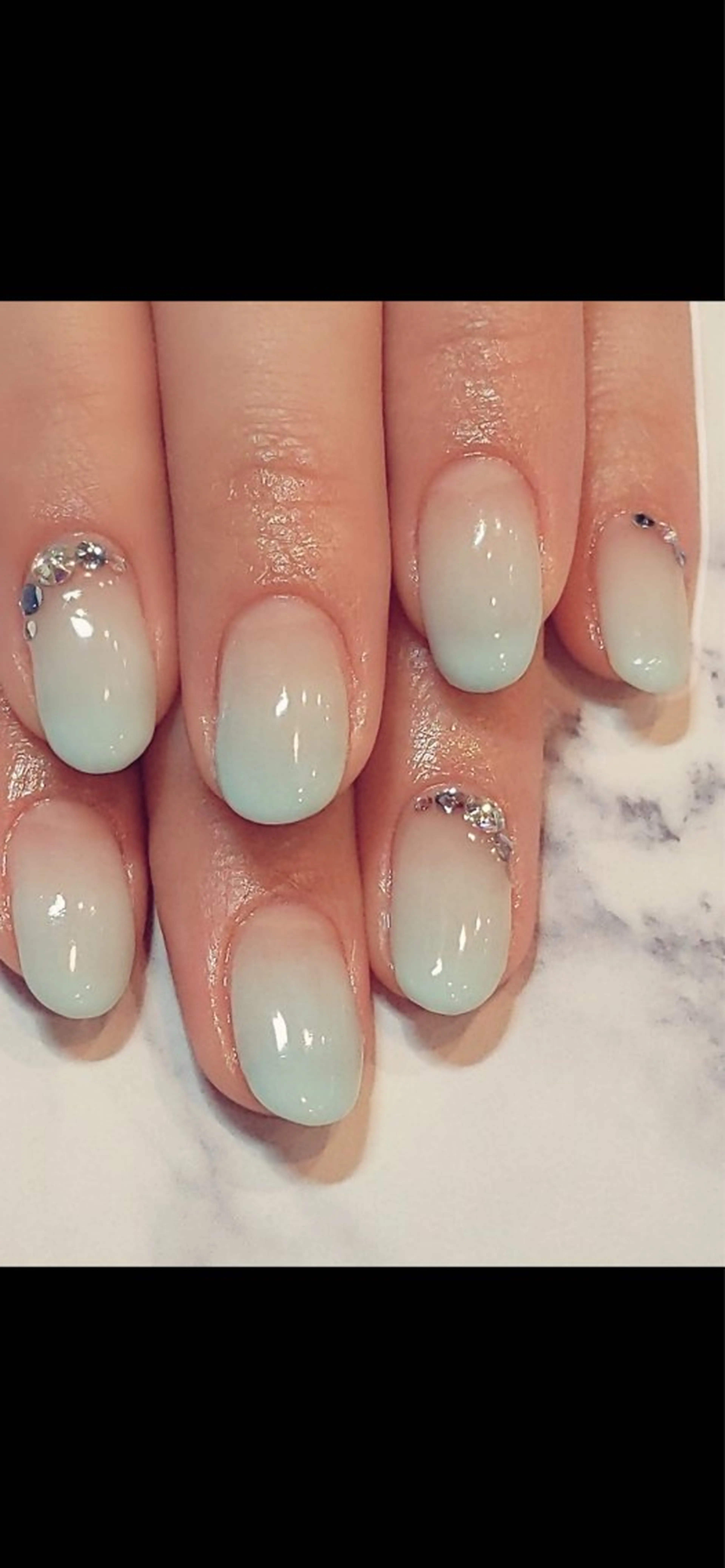 ネイル グラデーション パステルネイル 多賀城 パラジェルのネイルデザイン