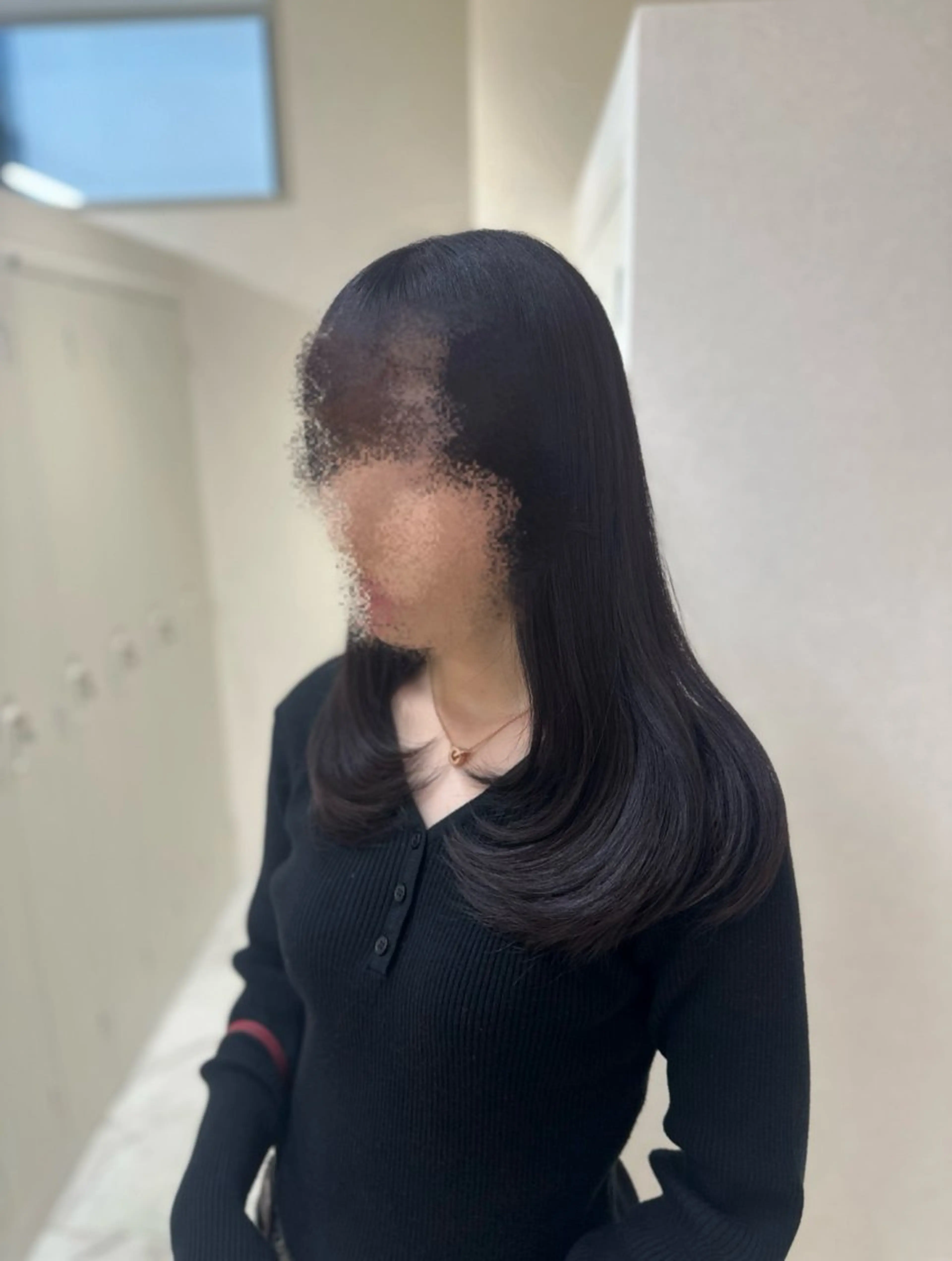 セミロング ヘアカラー レイヤー透明感カラー / MAIKA🤎のヘアスタイル