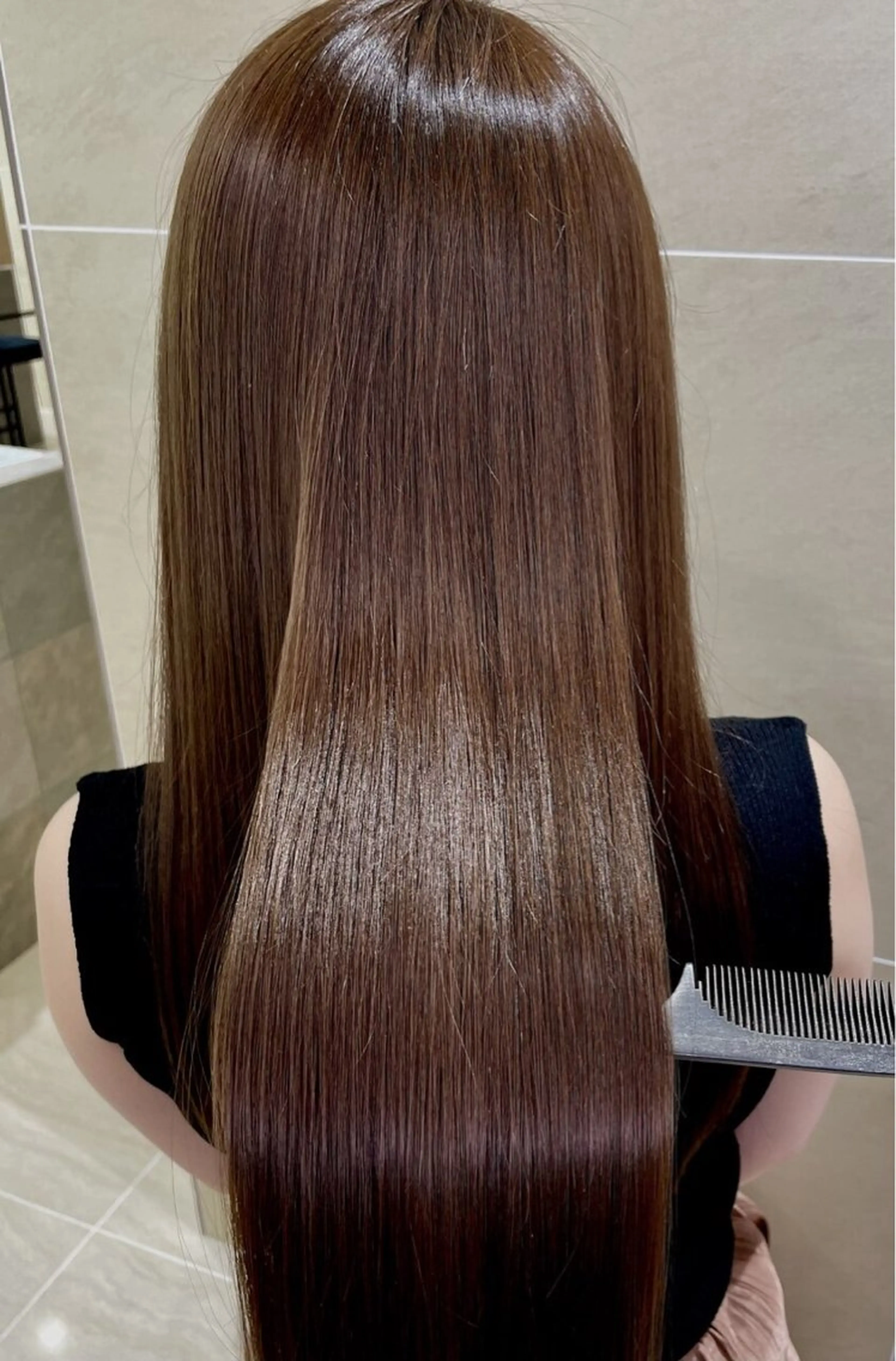 ロング 髪質改善 トリートメント レイヤー/似合わせ カット横川夕華🫧のヘアスタイル