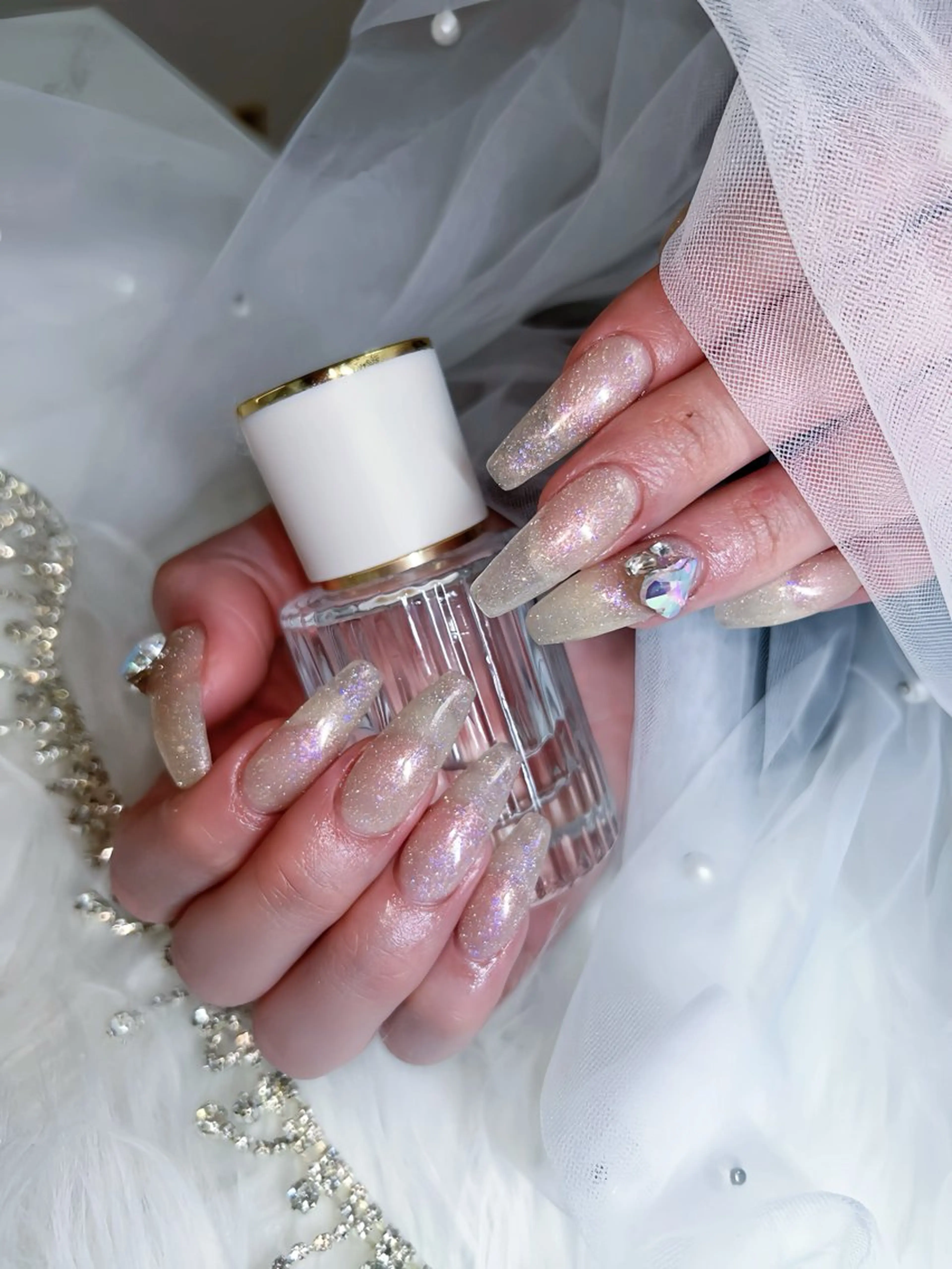 ネイル キラキラネイル ハンドネイル Nail salon suuのネイルデザイン