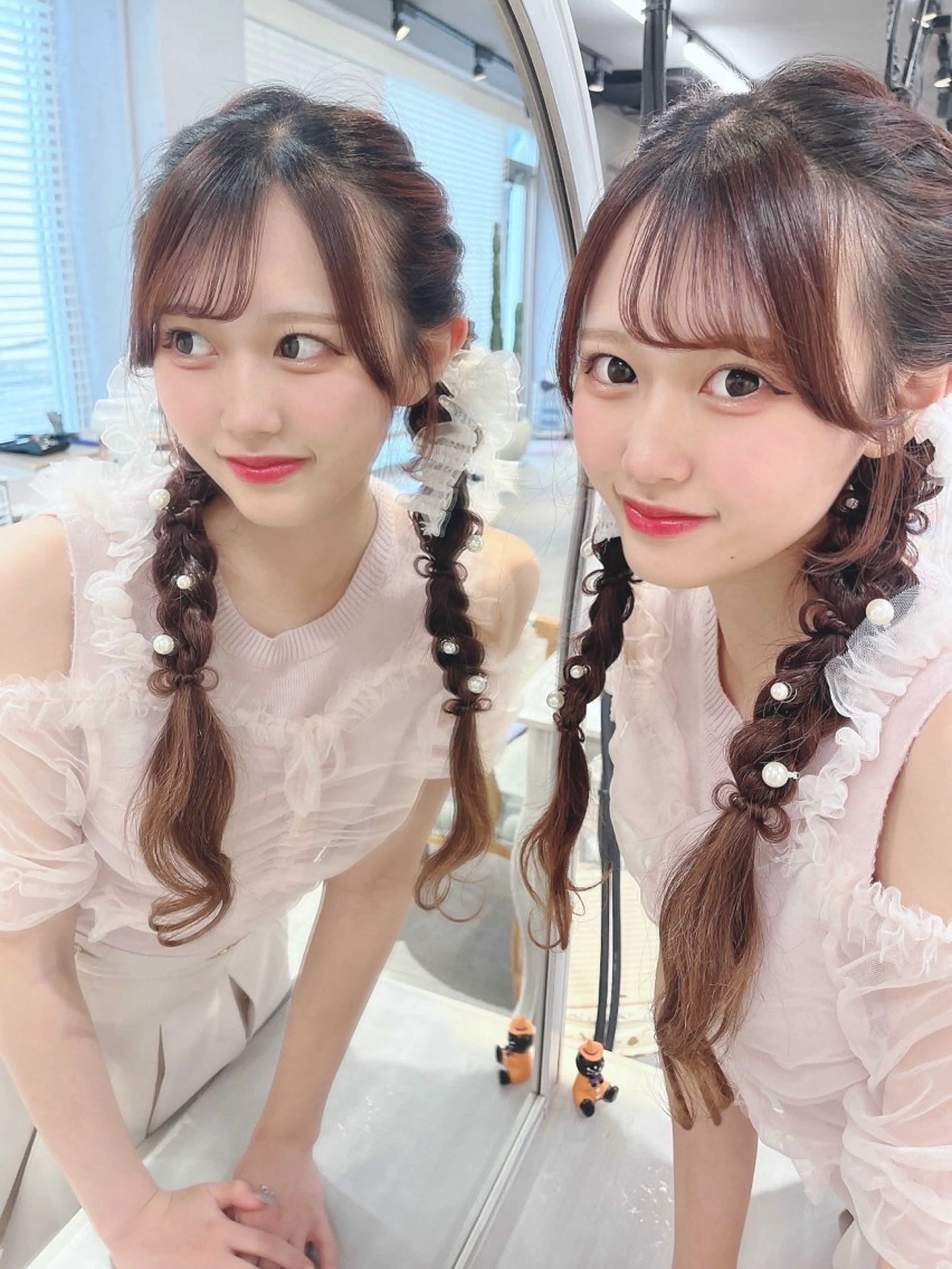 ロング ヘアアレンジ 縮毛矯正特化⌇﻿髪質 改善⌇﻿じゅあんのヘアスタイル