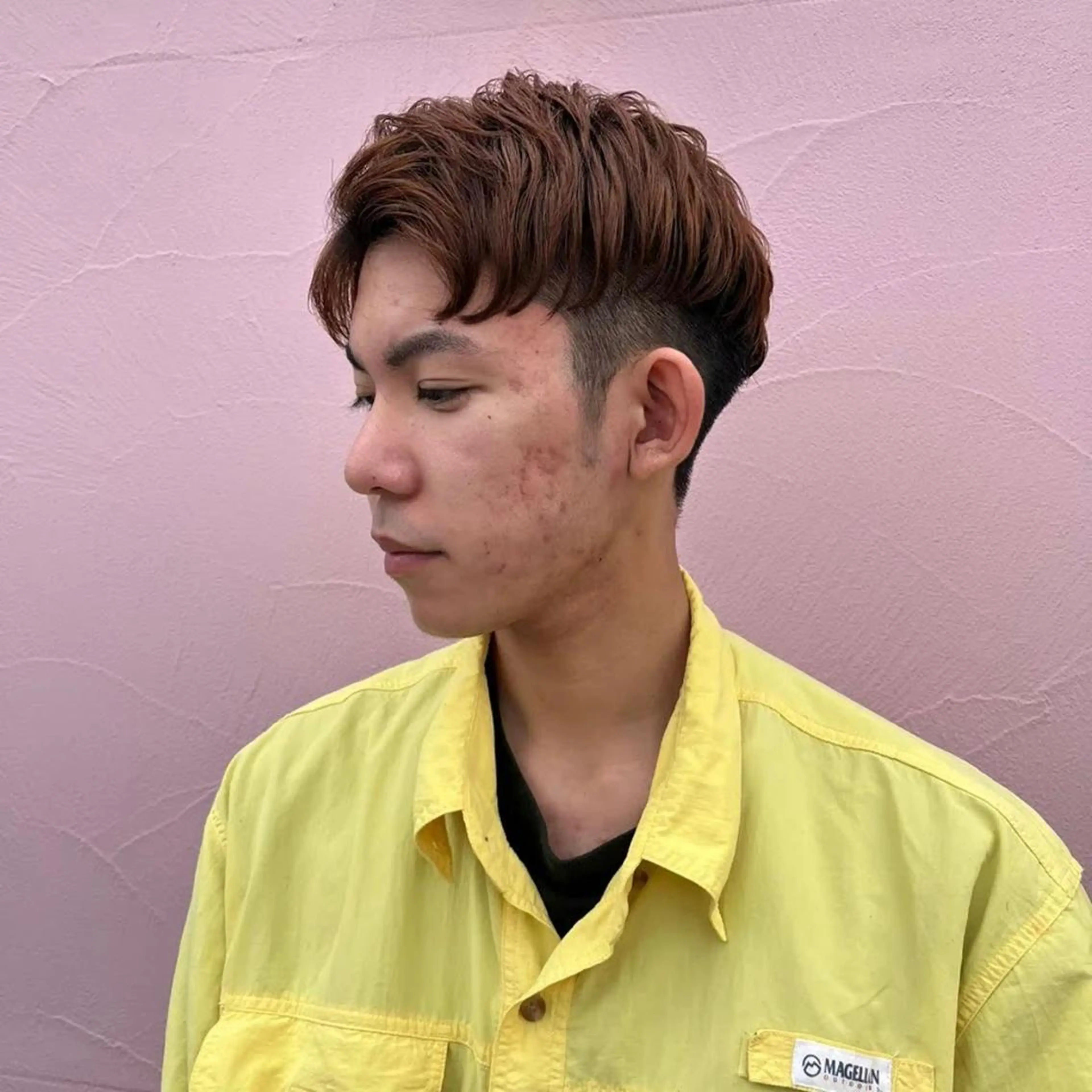 ショート パーマ メンズ メンズパーマ ♡ナナコ♡ レイヤー/艶髪のヘアスタイル