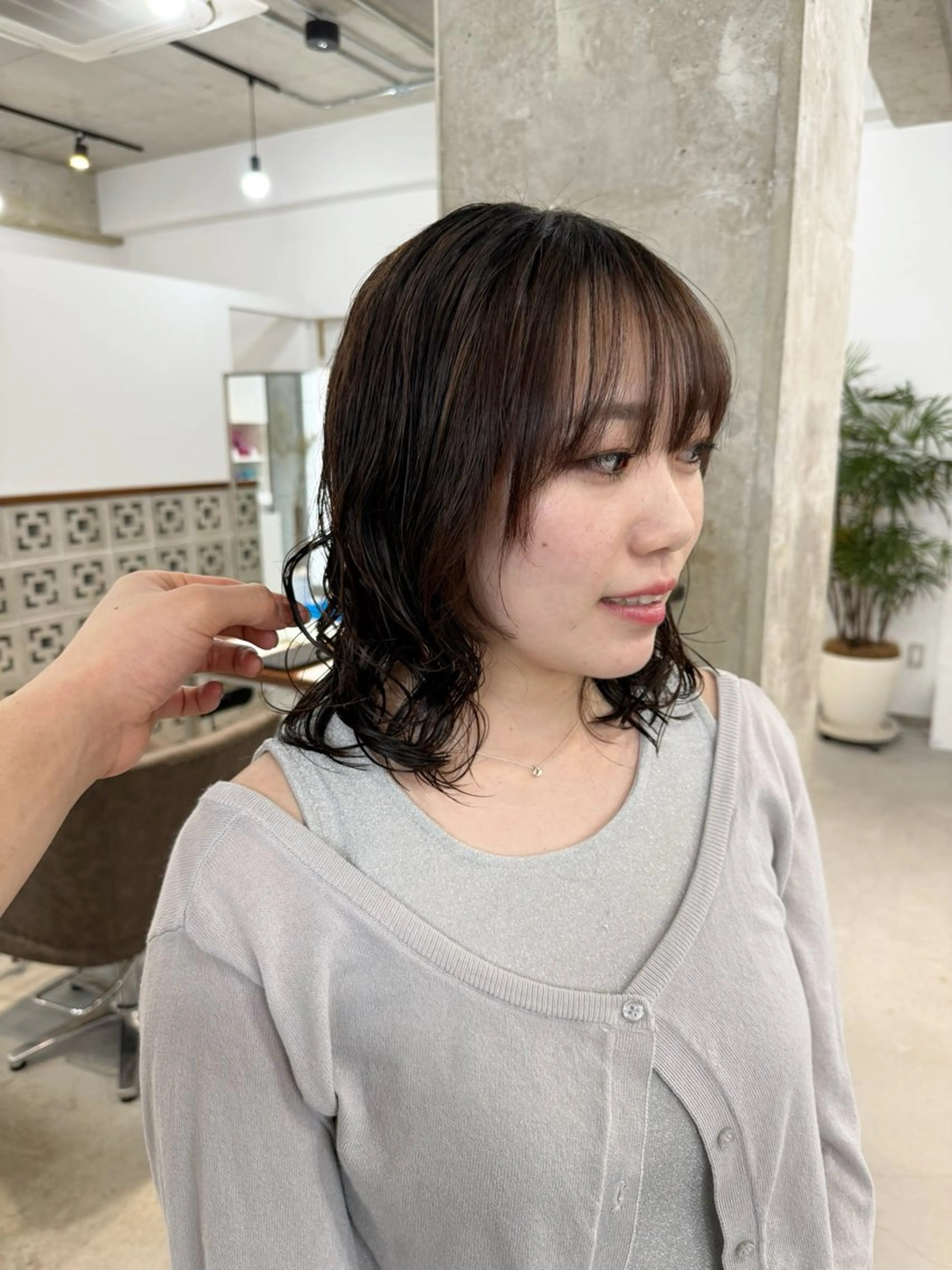 パーマ カット パーマ カイリ /レイヤーカットのヘアスタイル
