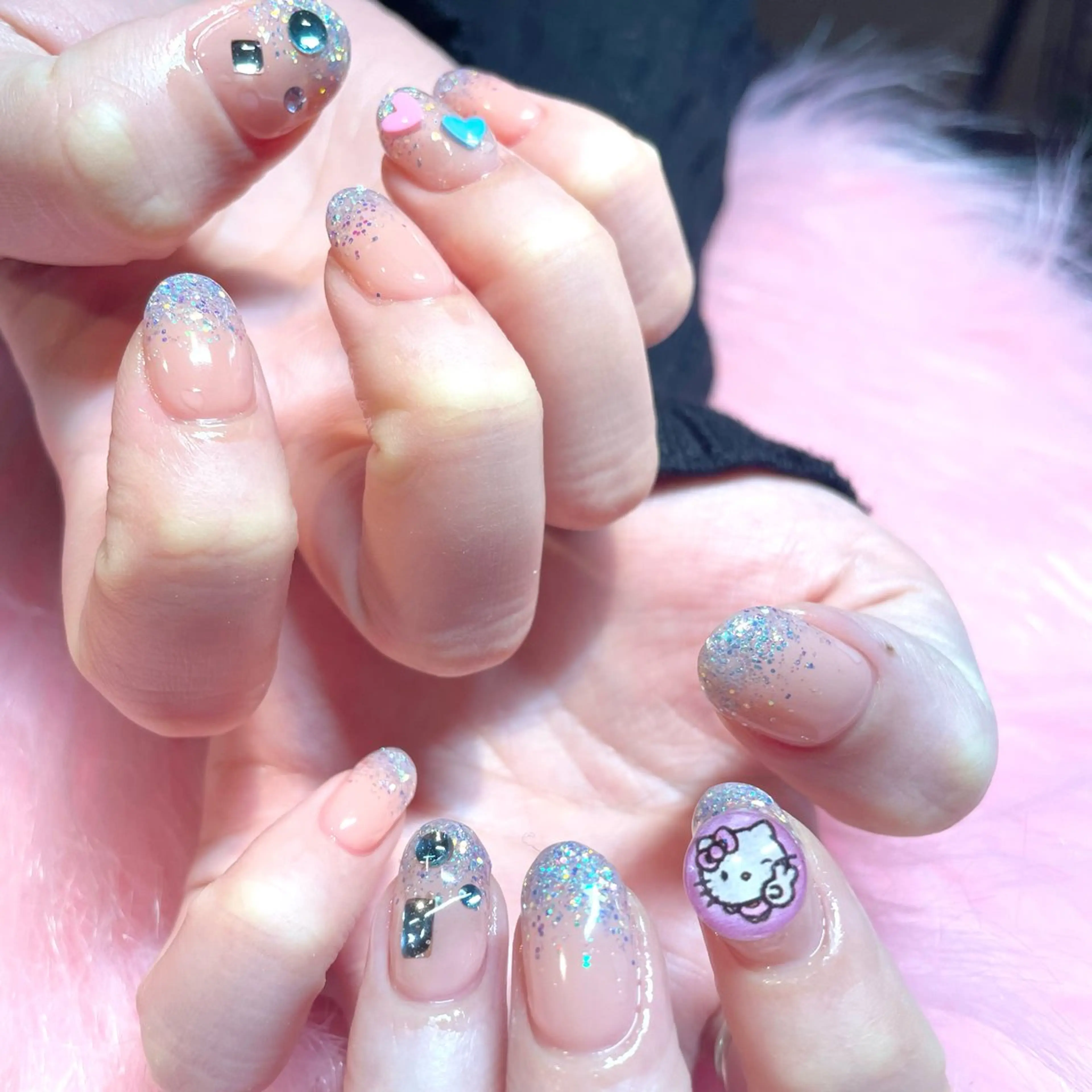 ネイル ハンドネイル Nail ヌシん家 AKANEのネイルデザイン