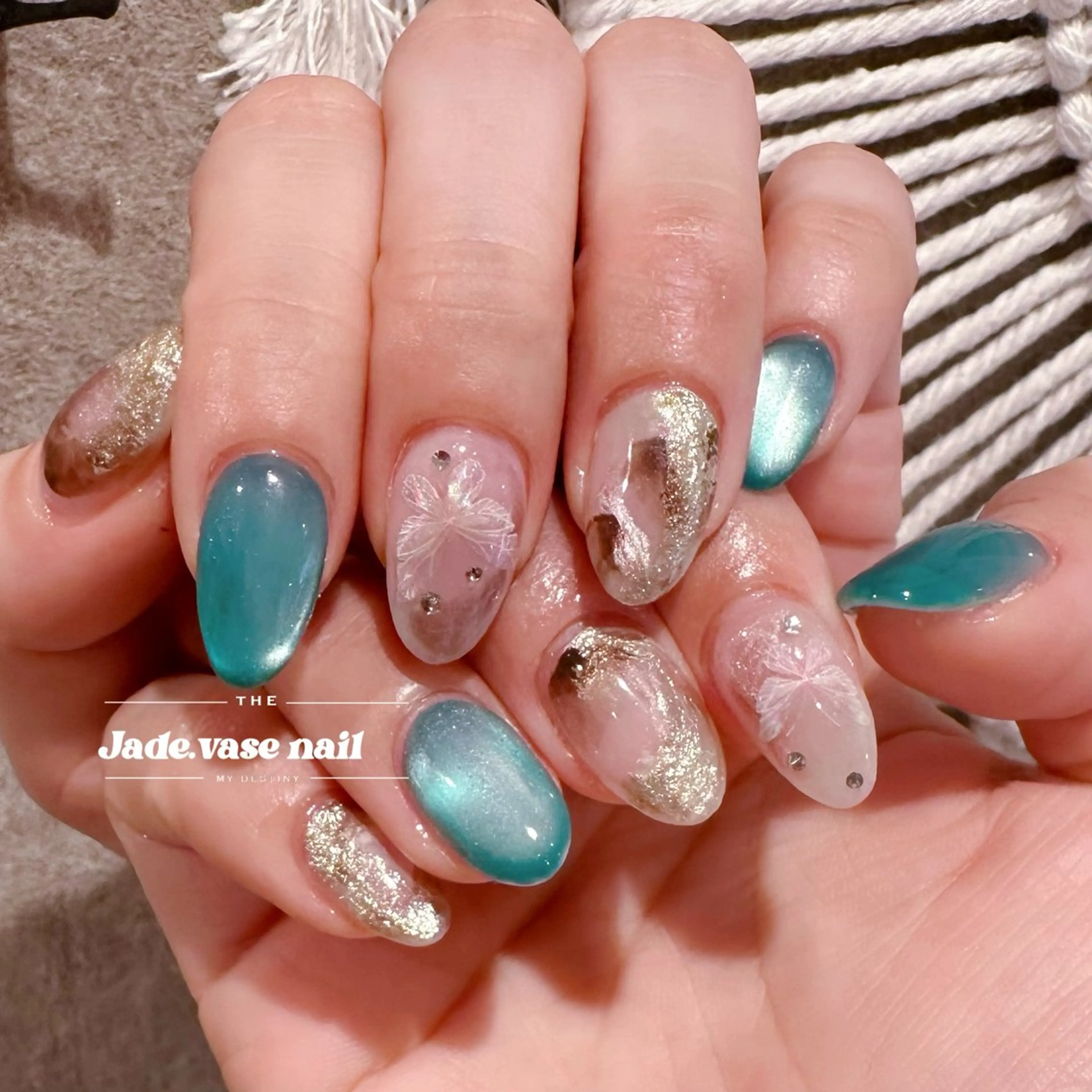 ネイル ハンドネイル ハンドケア ✰Jade.vase 银座のネイルデザイン