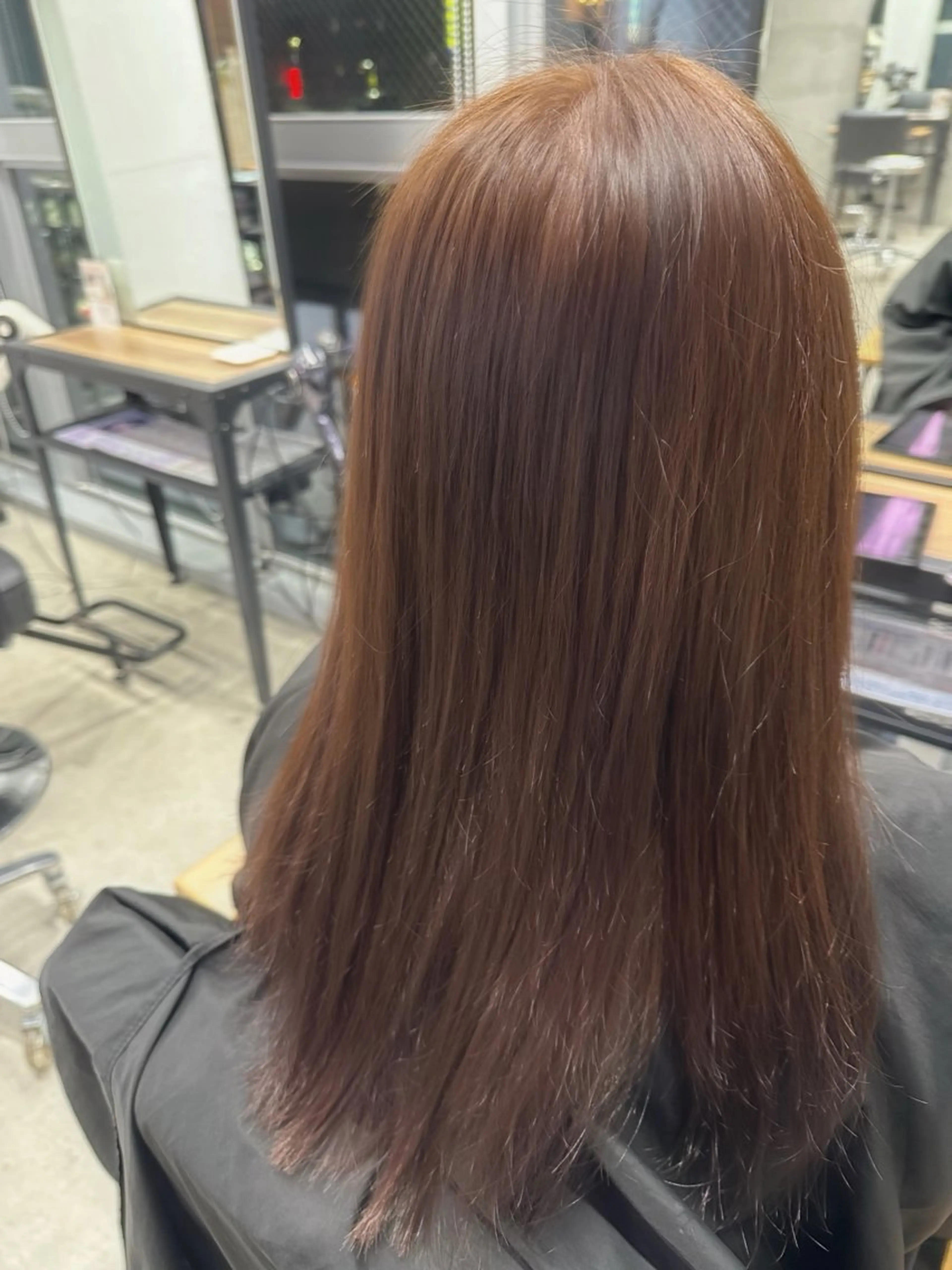 カラー ブラウンカラー 🐈‍⬛ 桐弓🐾⭐︎のヘアスタイル