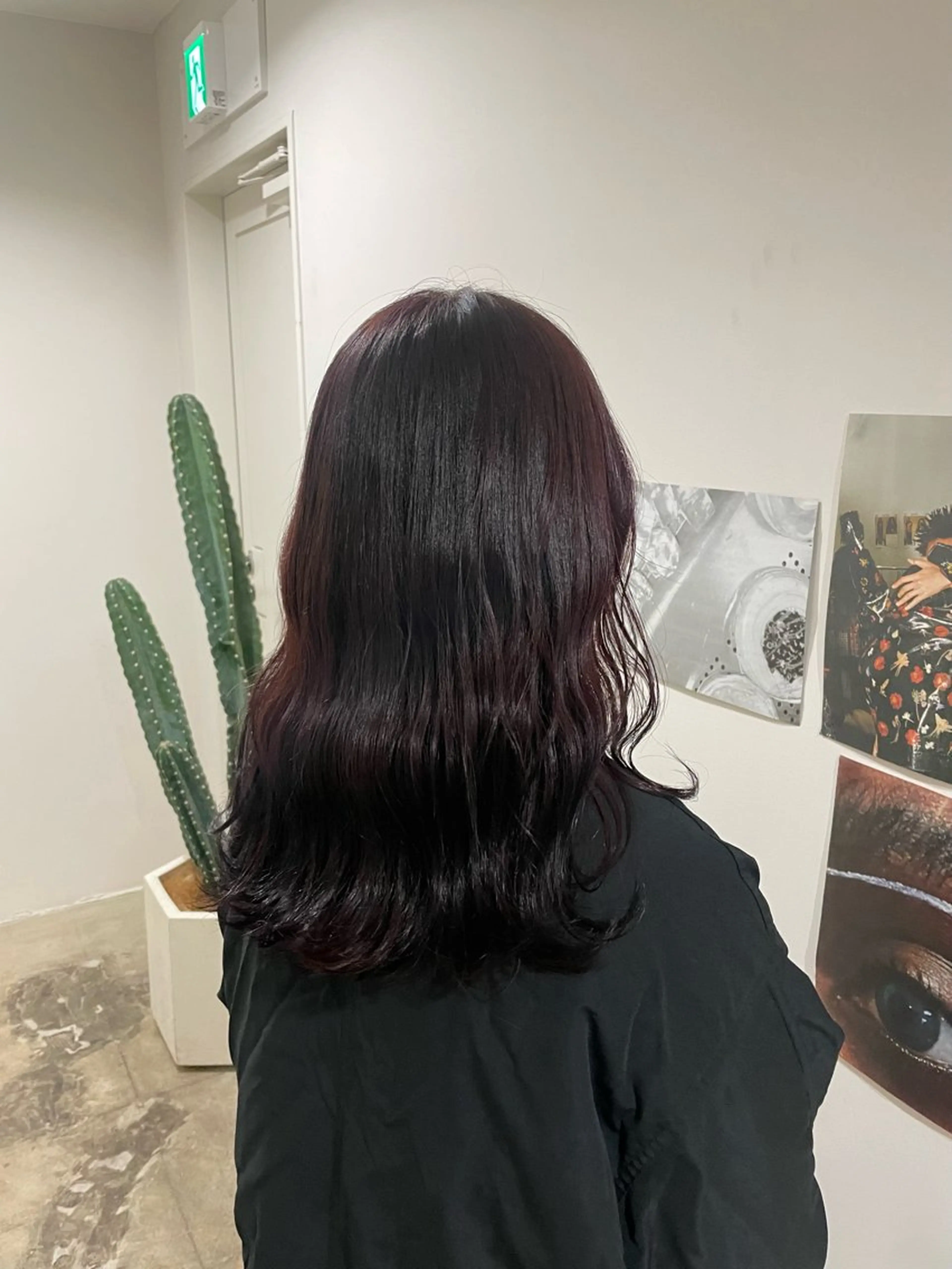 セミロング ヘアカラー トリートメント レイヤーカット/ モデル/sayakaのヘアスタイル