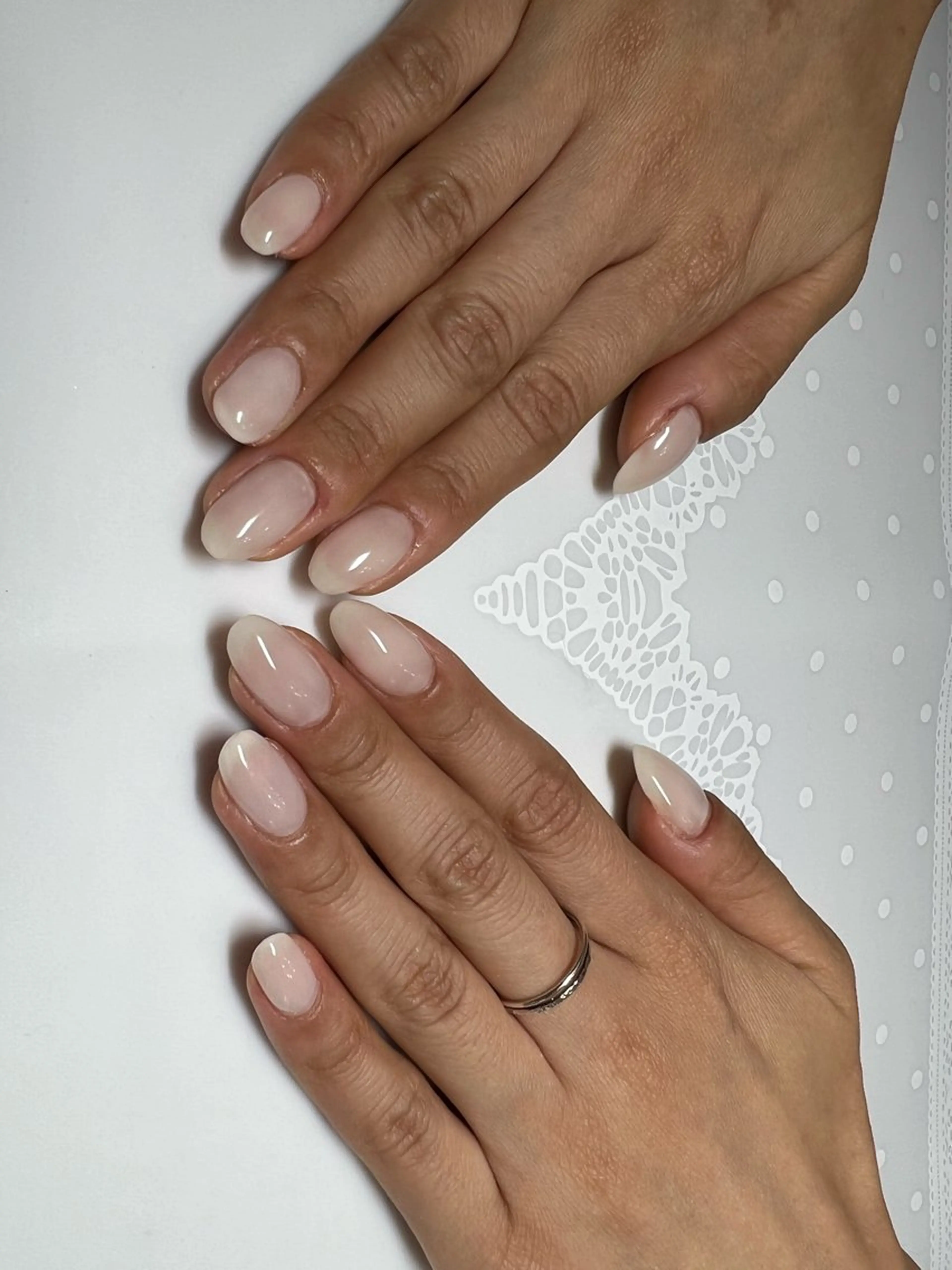 ネイル ワンカラーネイル ホワイト tty Nail&Eyelash所属・利光 絵瑠のネイルデザイン