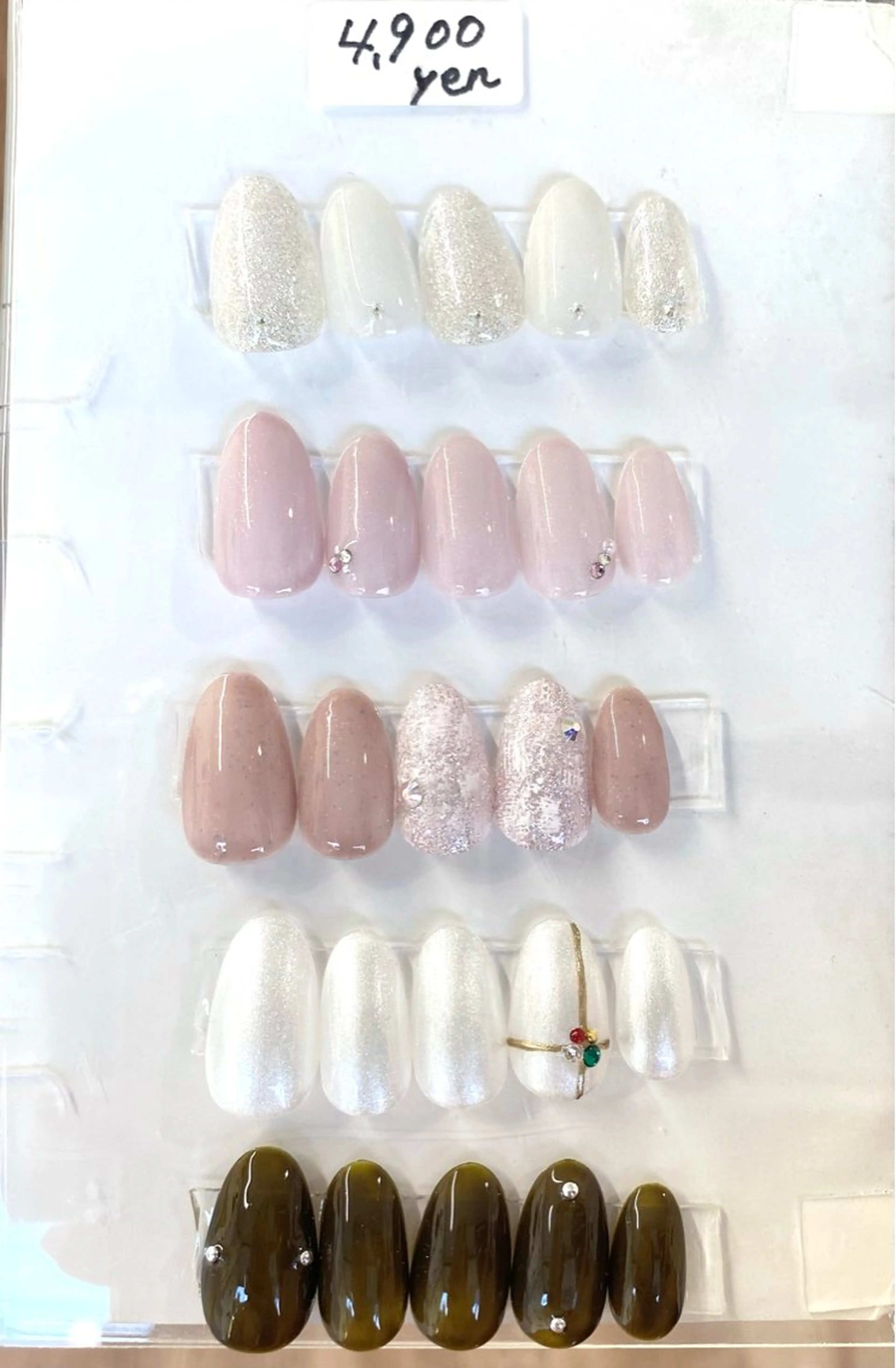 定額ネイル🤍4900円※オフ代込みの写真