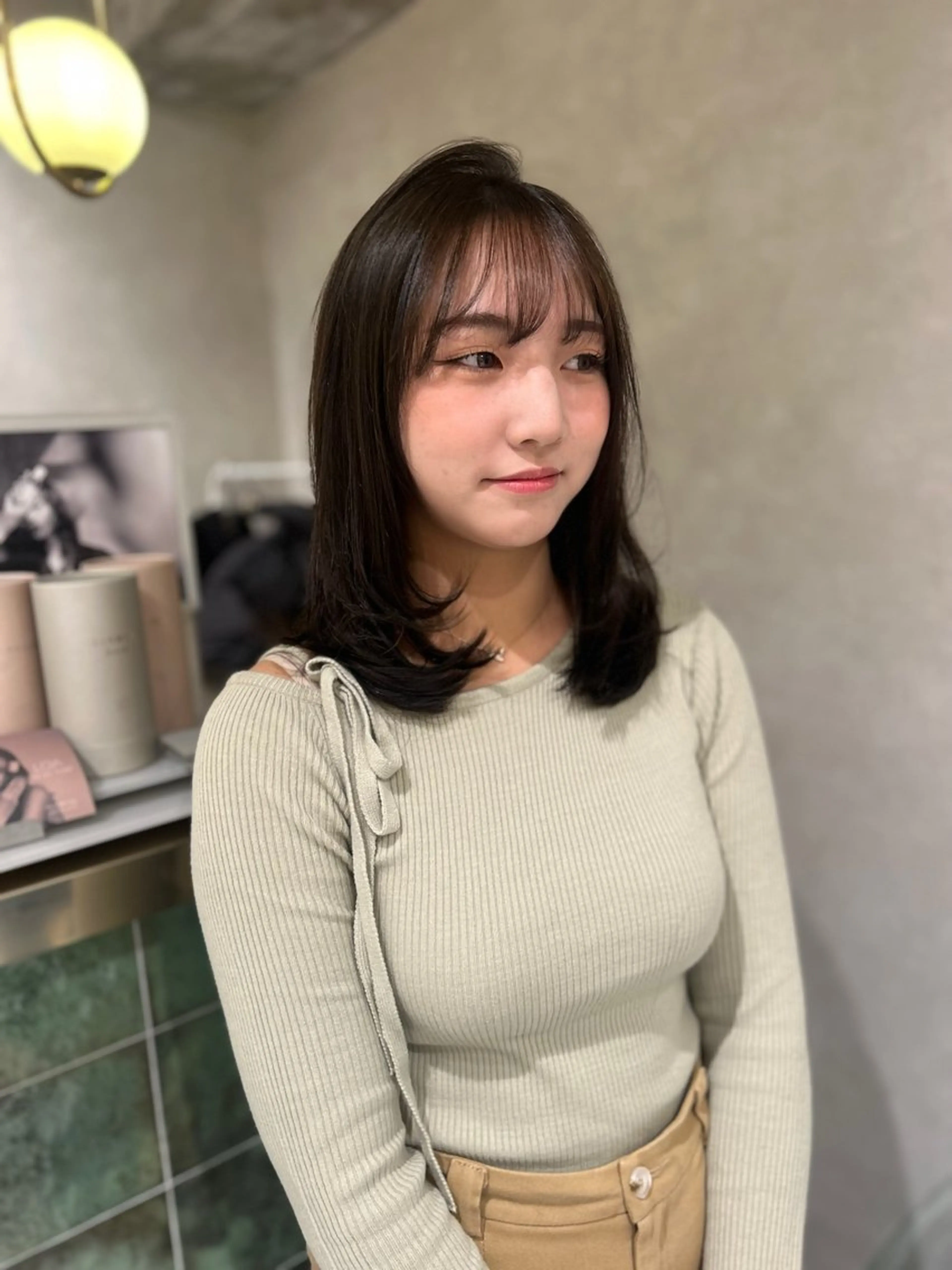 ミディアム トレンドカット/ メンズ/パーマゆめのヘアスタイル