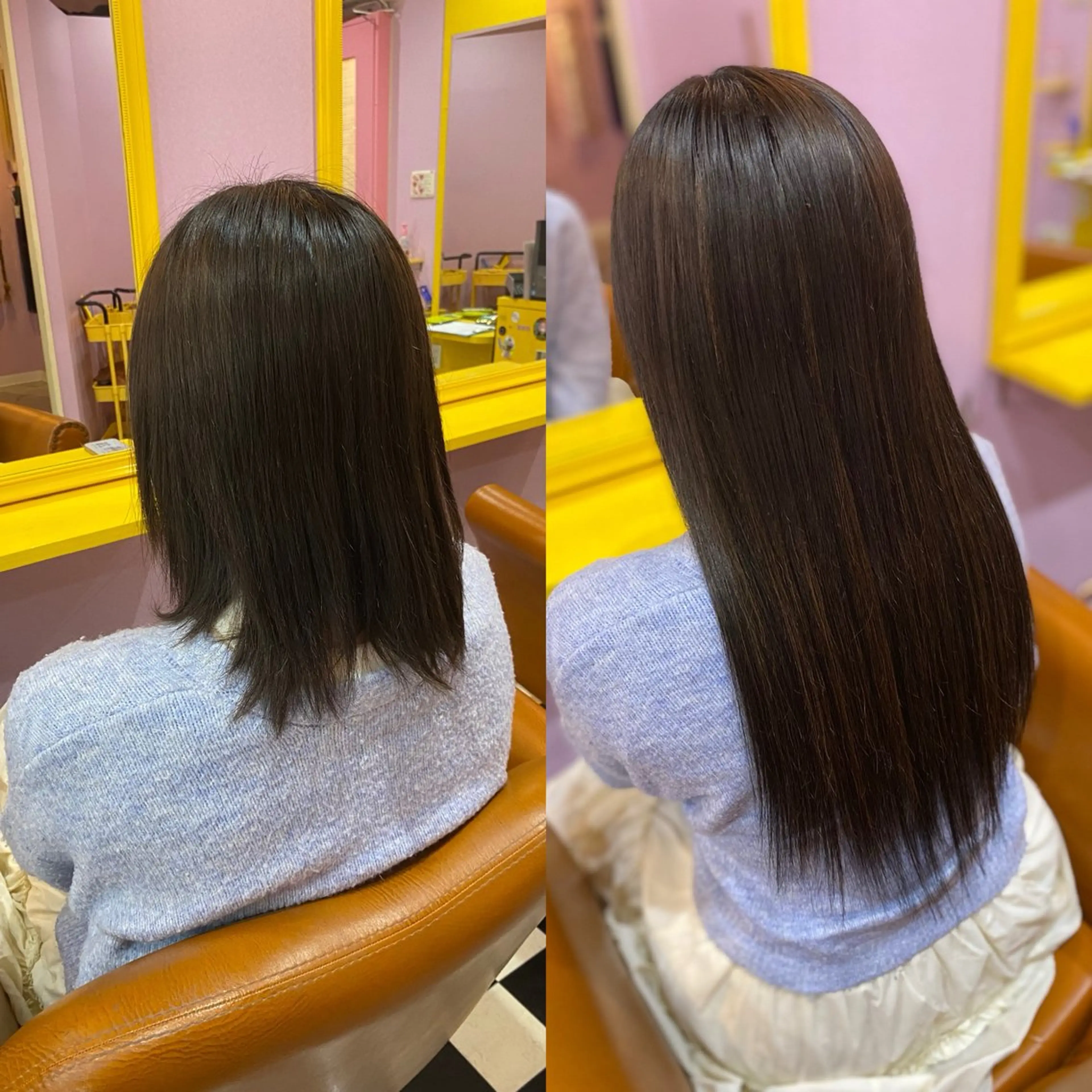 ミディアム チビ編み込みエクステ どぅ〜す/YUIのヘアスタイル