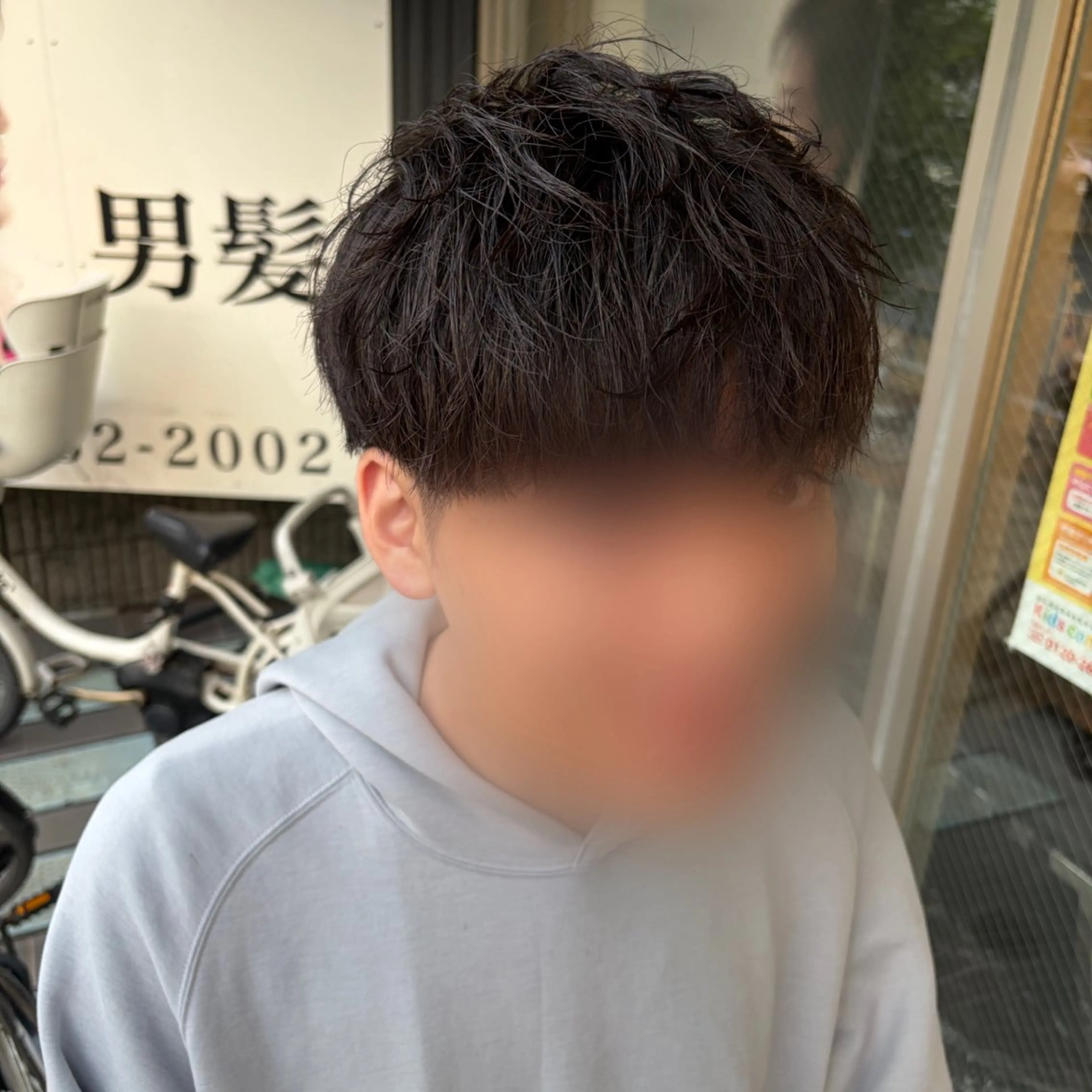 メンズ マッシュ メンズパーマ カット 中村 立のヘアスタイル