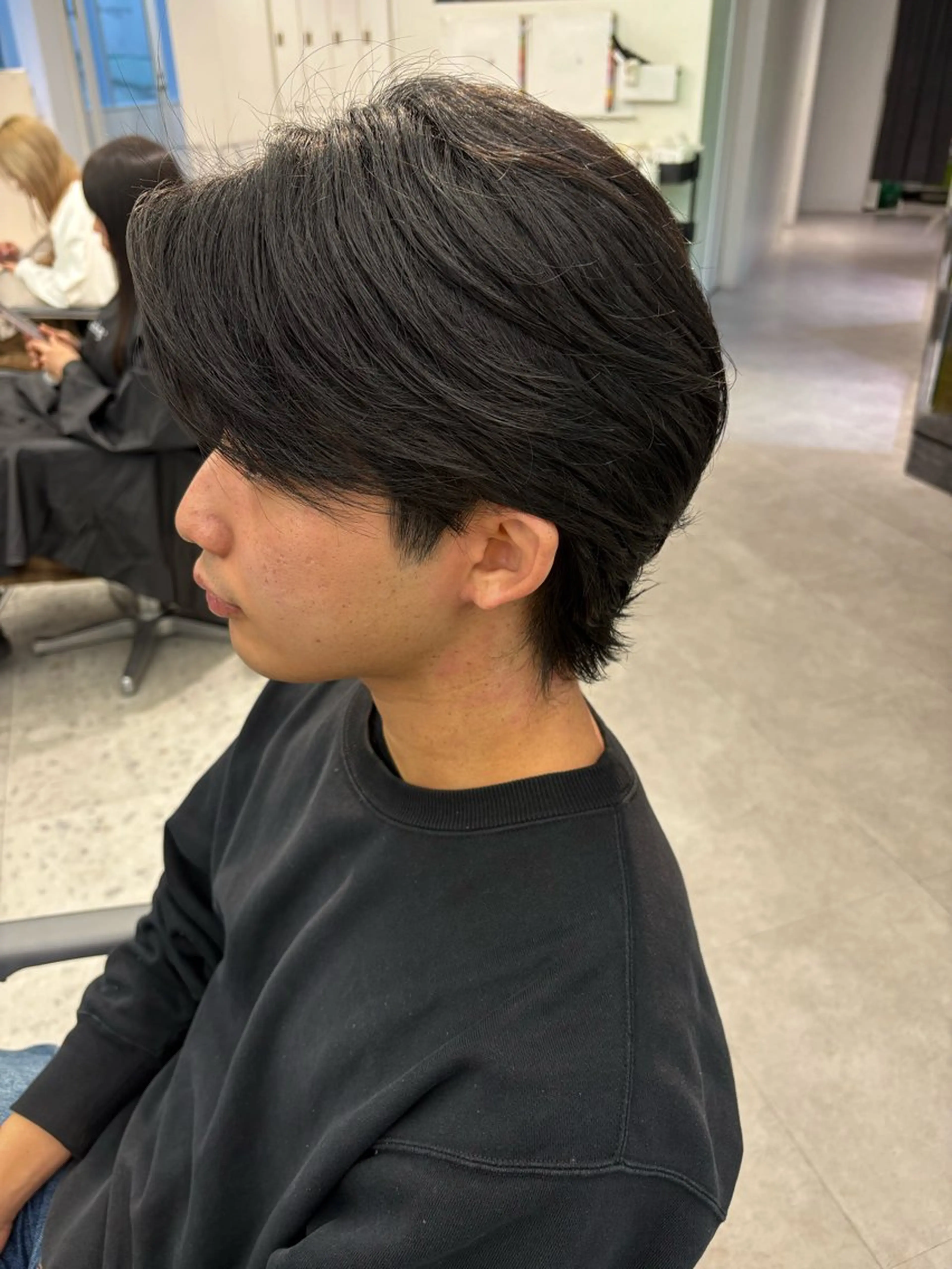 メンズ メンズパーマ ‎しゅり🇰🇷 日韓MIXメンズヘアのヘアスタイル