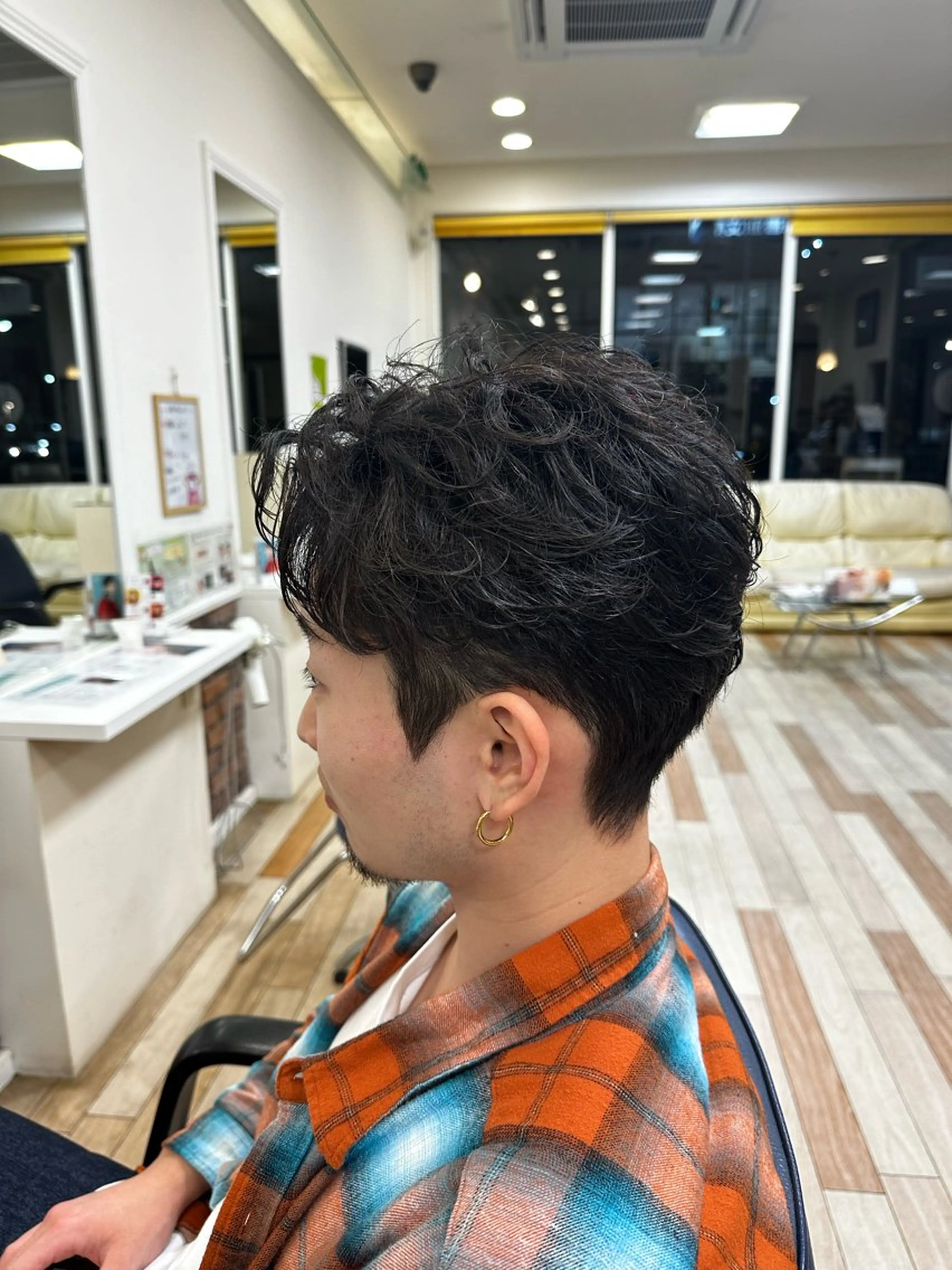 メンズ メンズパーマ 立川 芽依のヘアスタイル