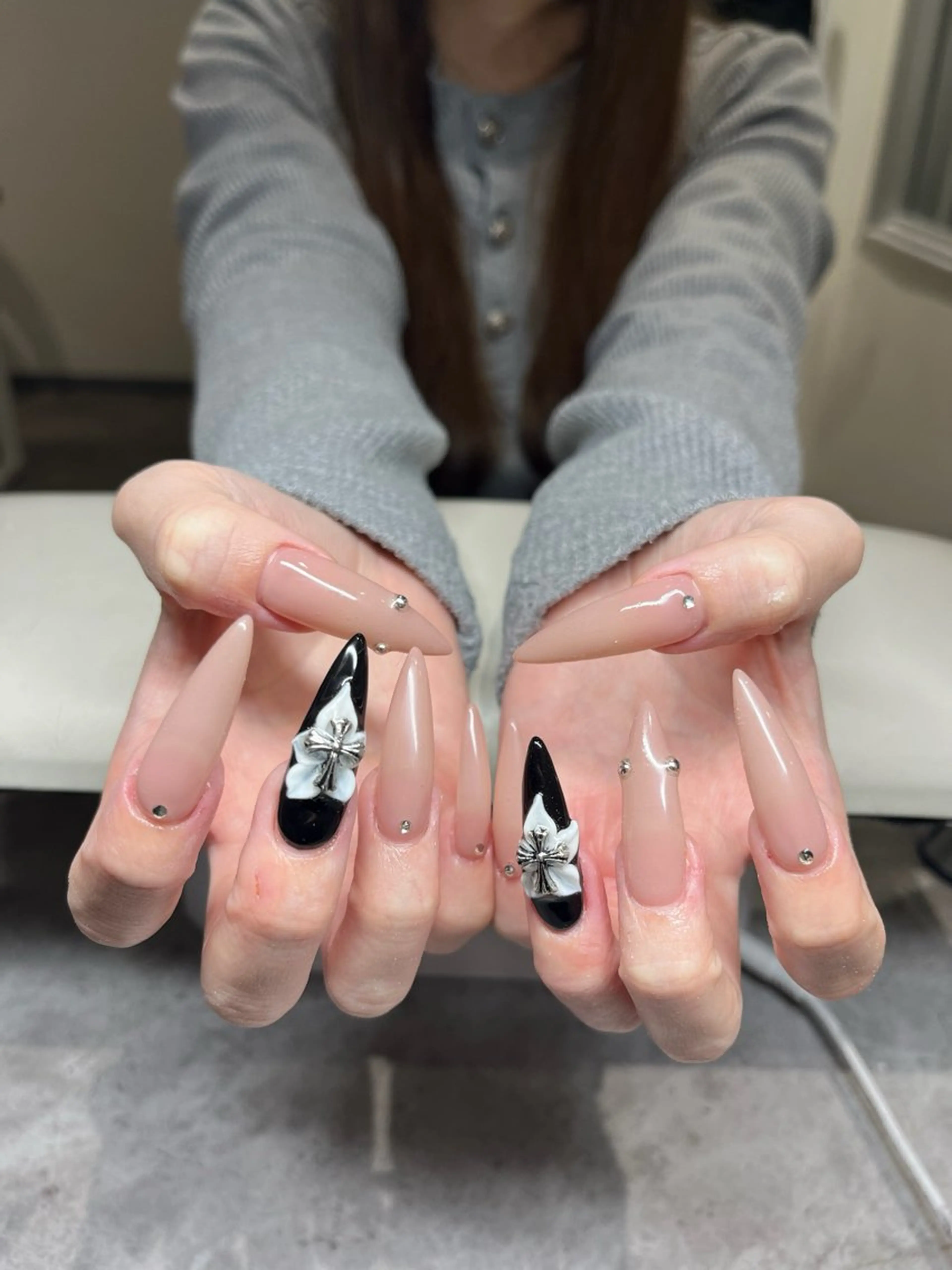 ネイル ハンドネイル IROHA nail Ami🐊🎀のネイルデザイン