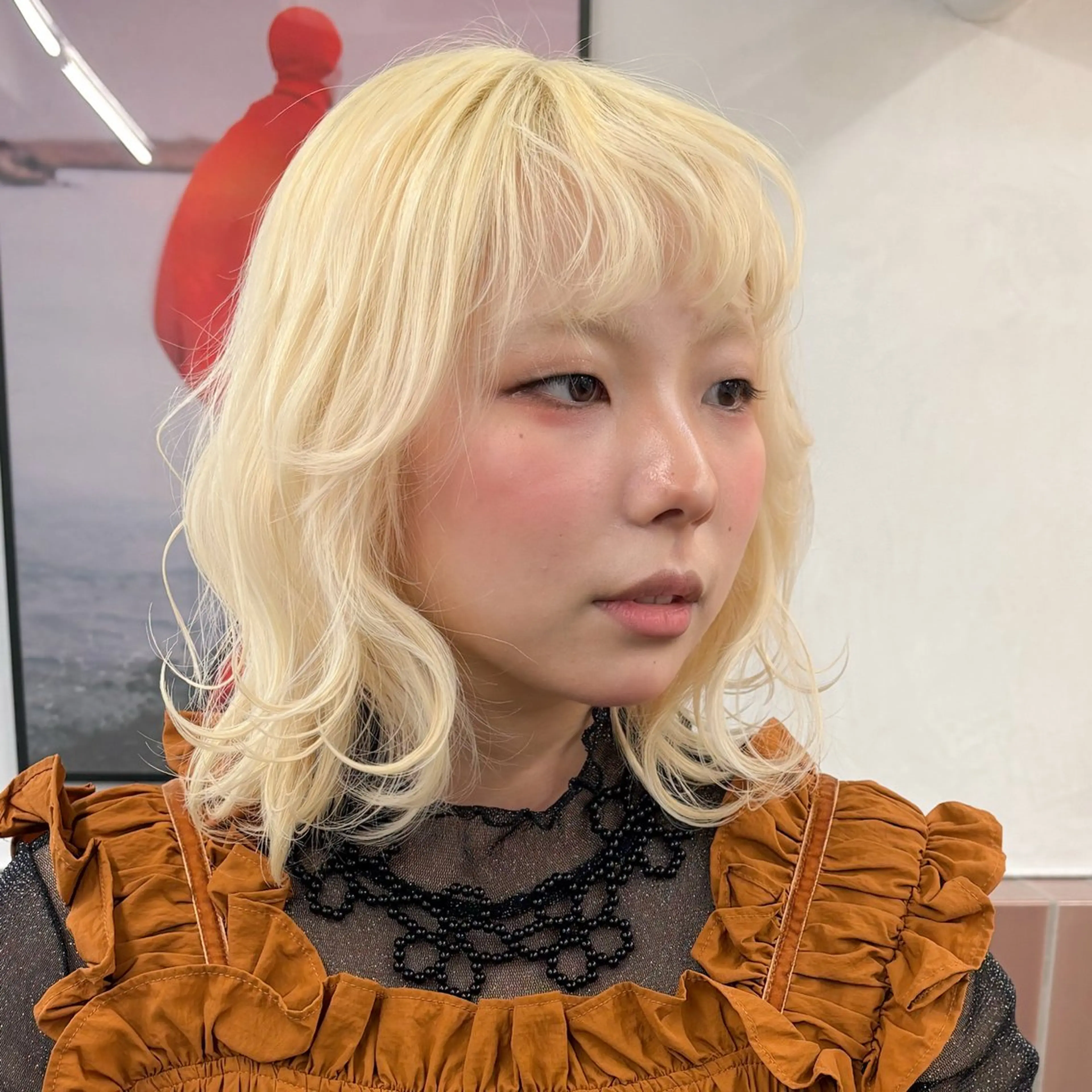 ショート ヘアカラー トリートメント 垢抜け透明感カラー 🧚🏻‍♀️ミユウのヘアスタイル