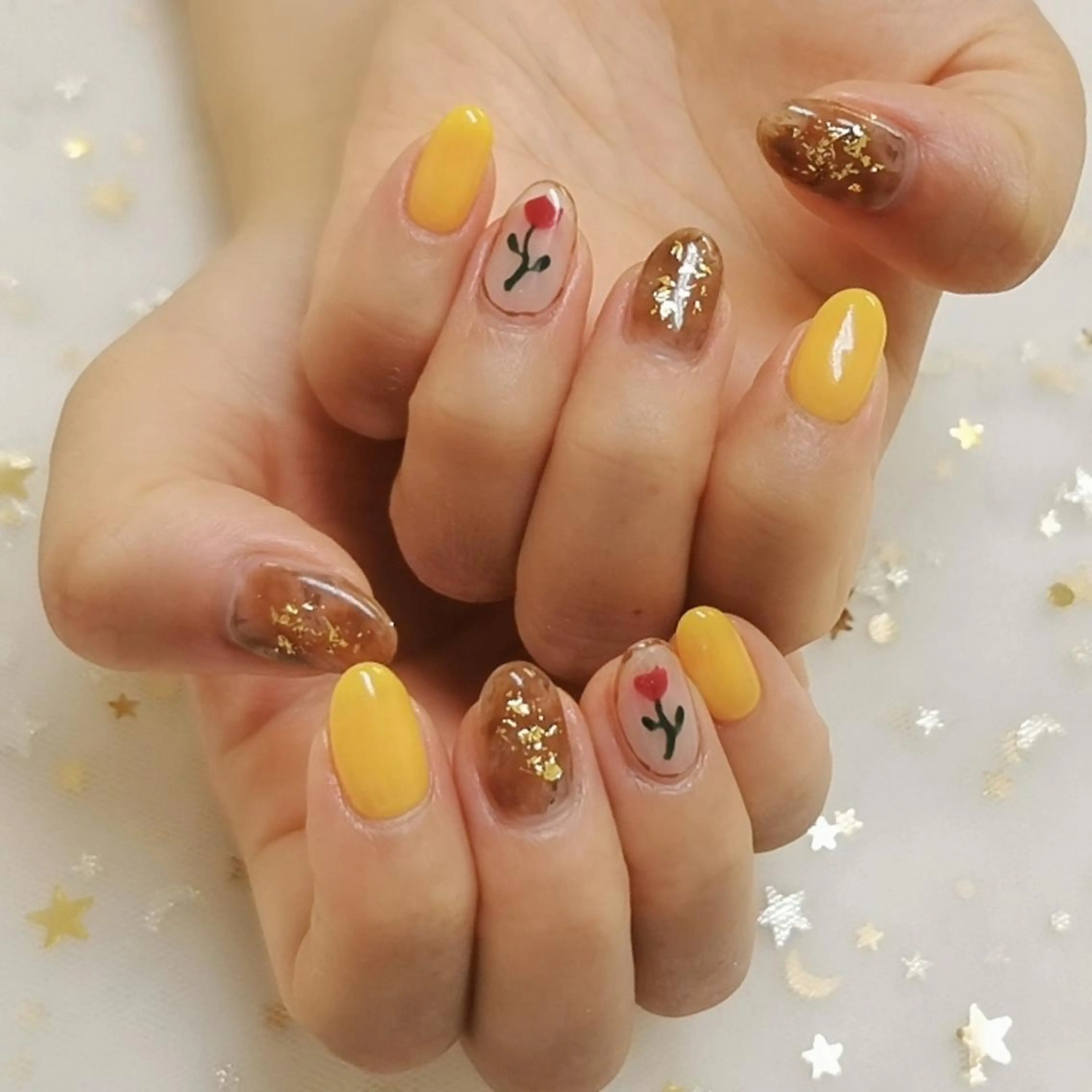 ネイル ハンドネイル 上福岡 らんらんのネイルデザイン