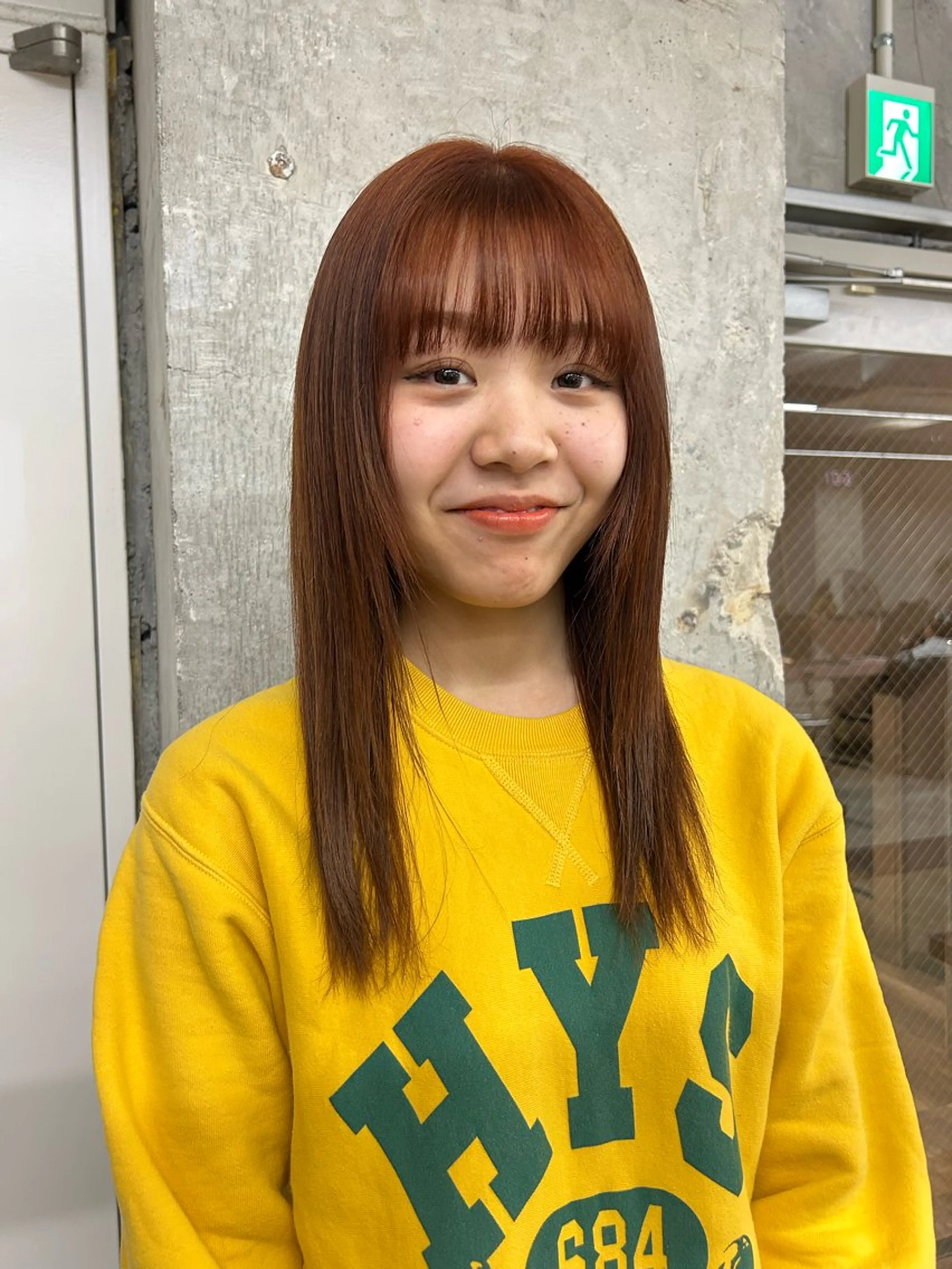 ロング ヘアカラー 伊藤ほのか/パーマ /酸性ストレートのヘアスタイル