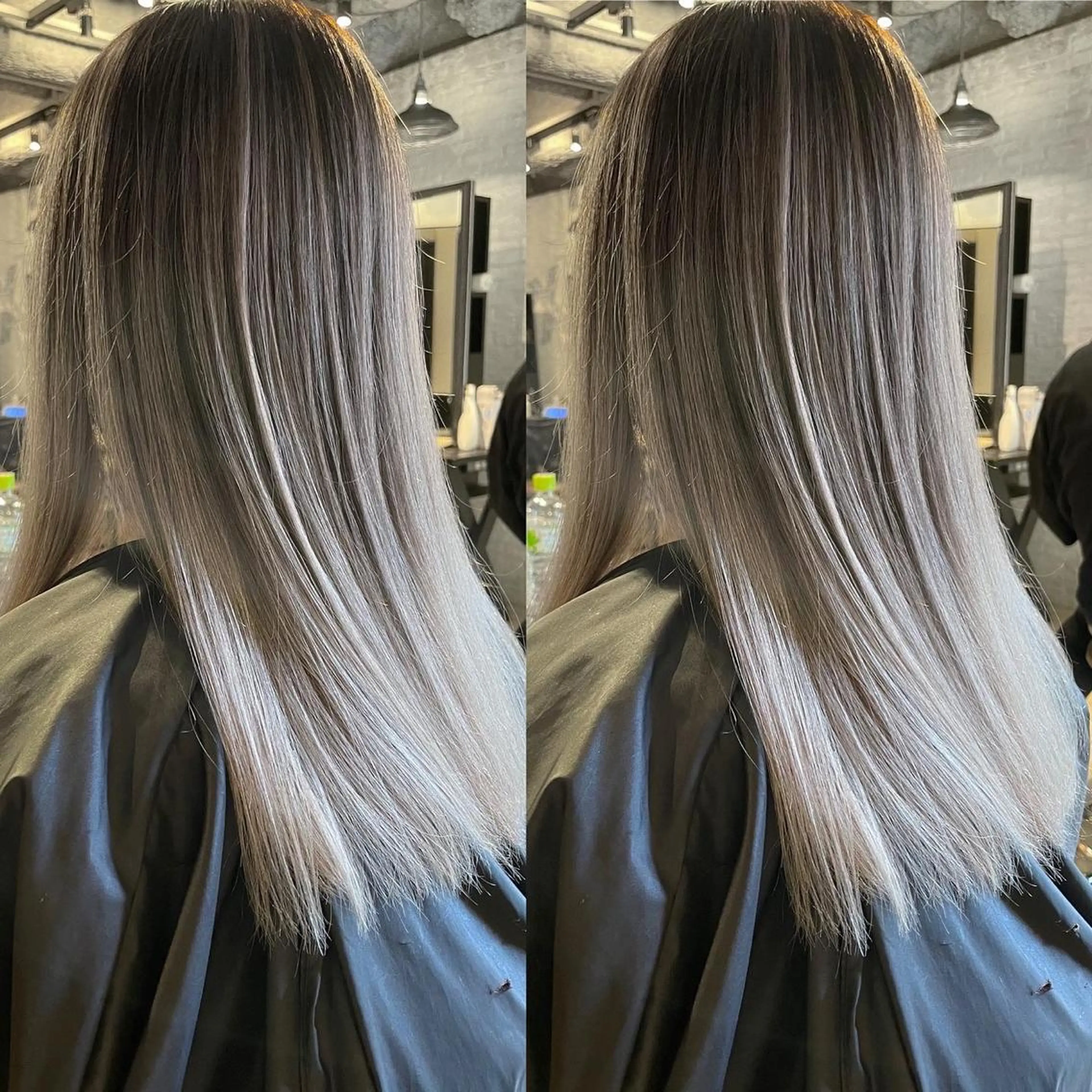 カット＋2ブリーチバレイヤージュ【ブリーチ込】+トリートメントの写真