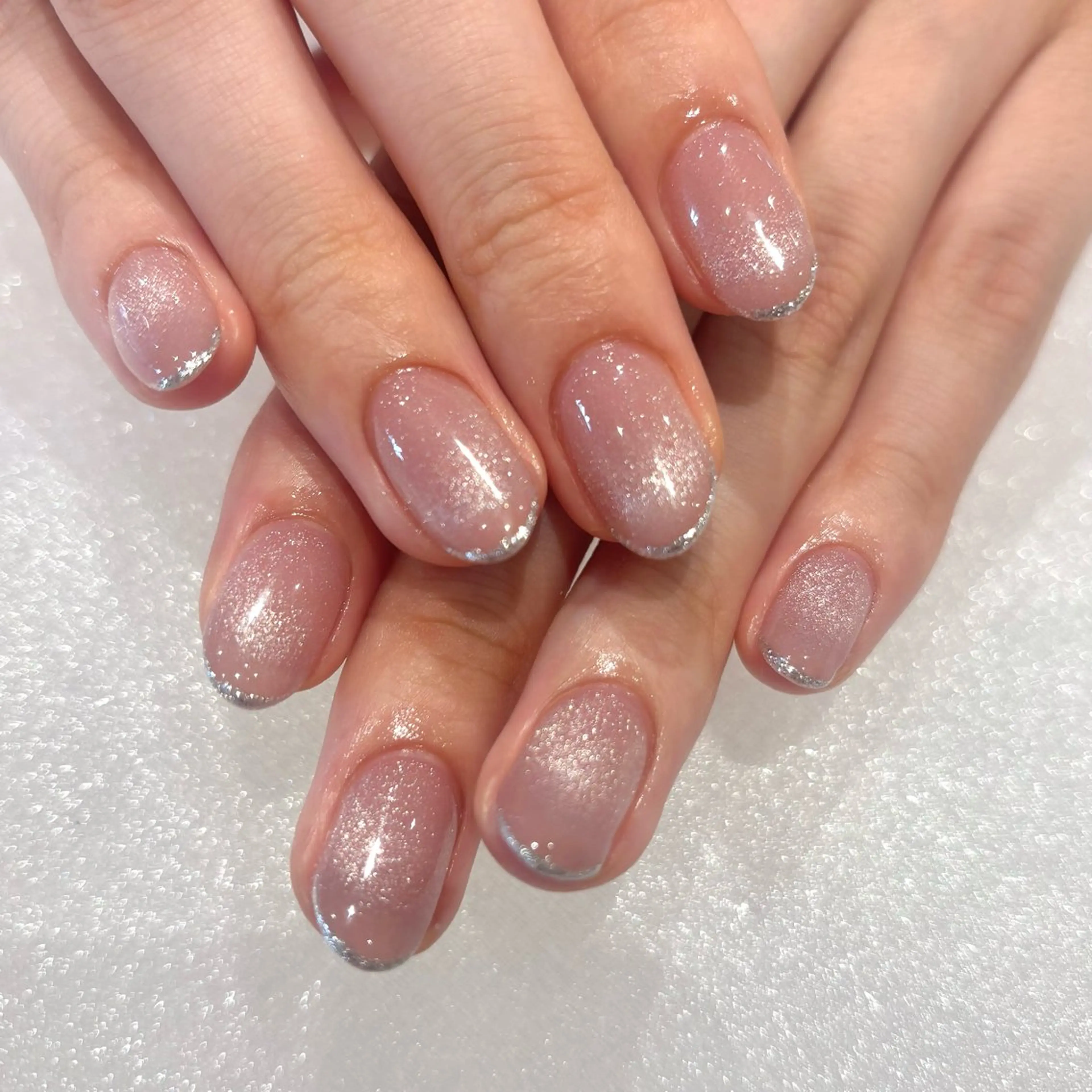 ネイル フレンチネイル マグネットネイル nailist🍒 ヤマザキのネイルデザイン