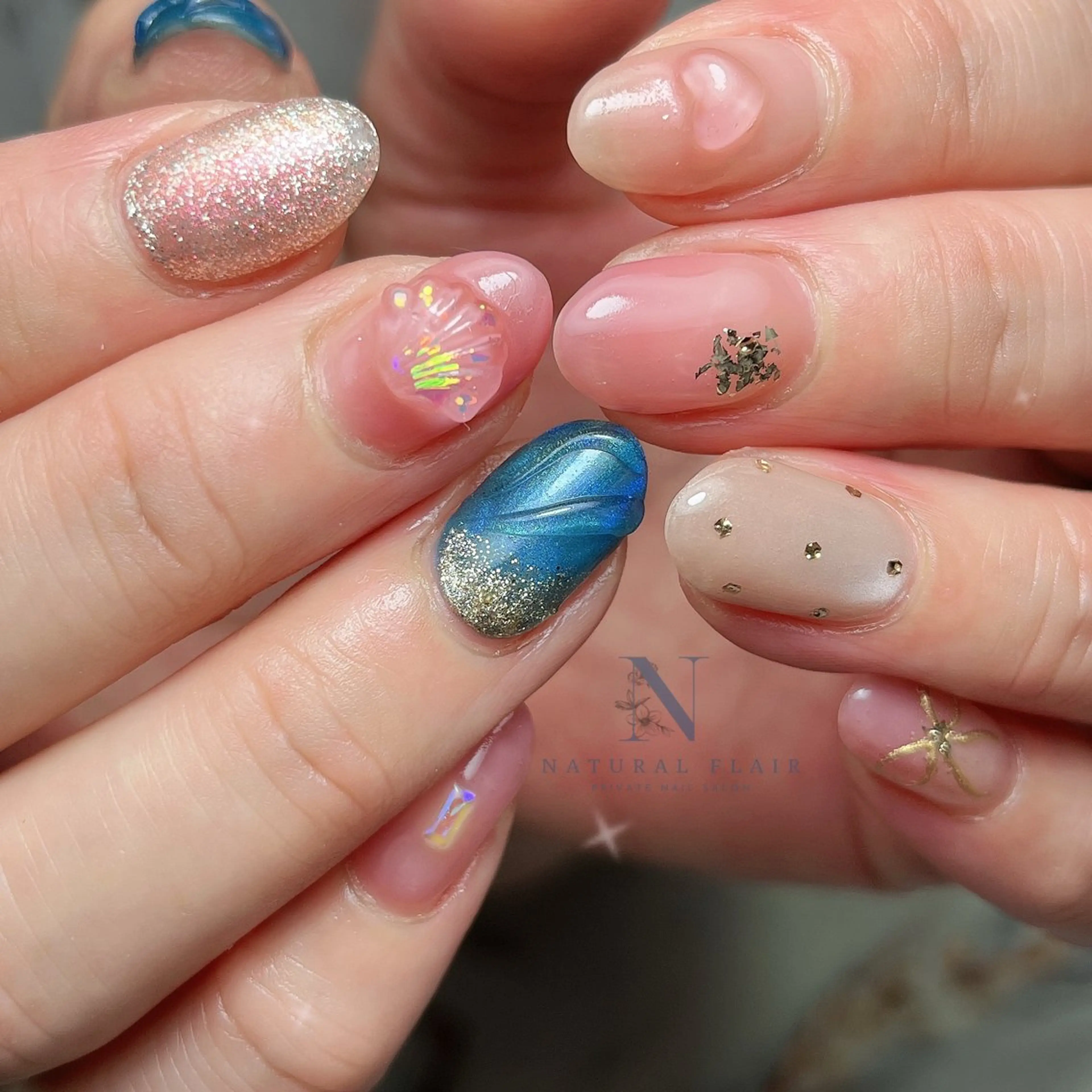 ネイル natural flairのネイルデザイン