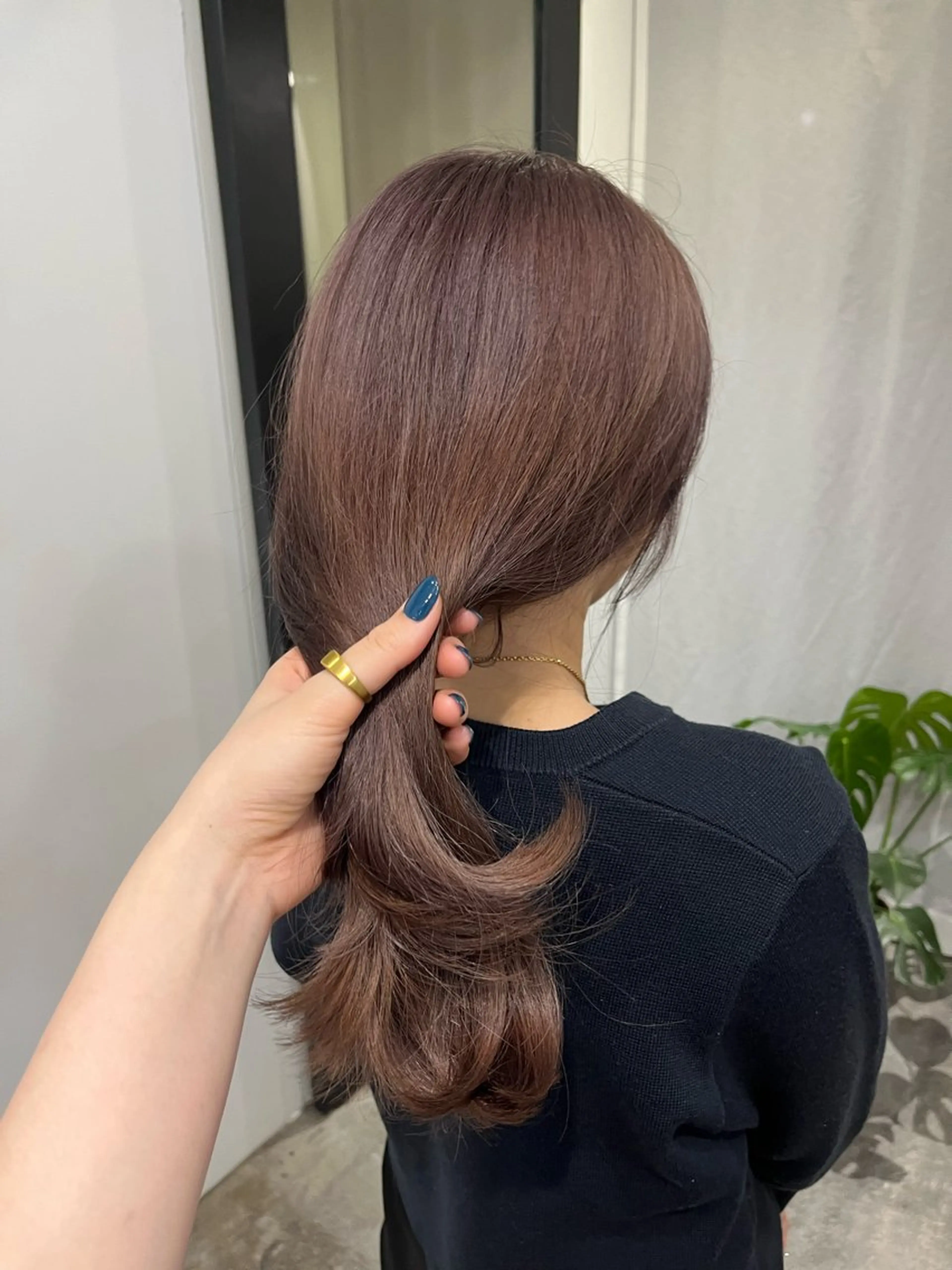 ロング カラー riko .のヘアスタイル