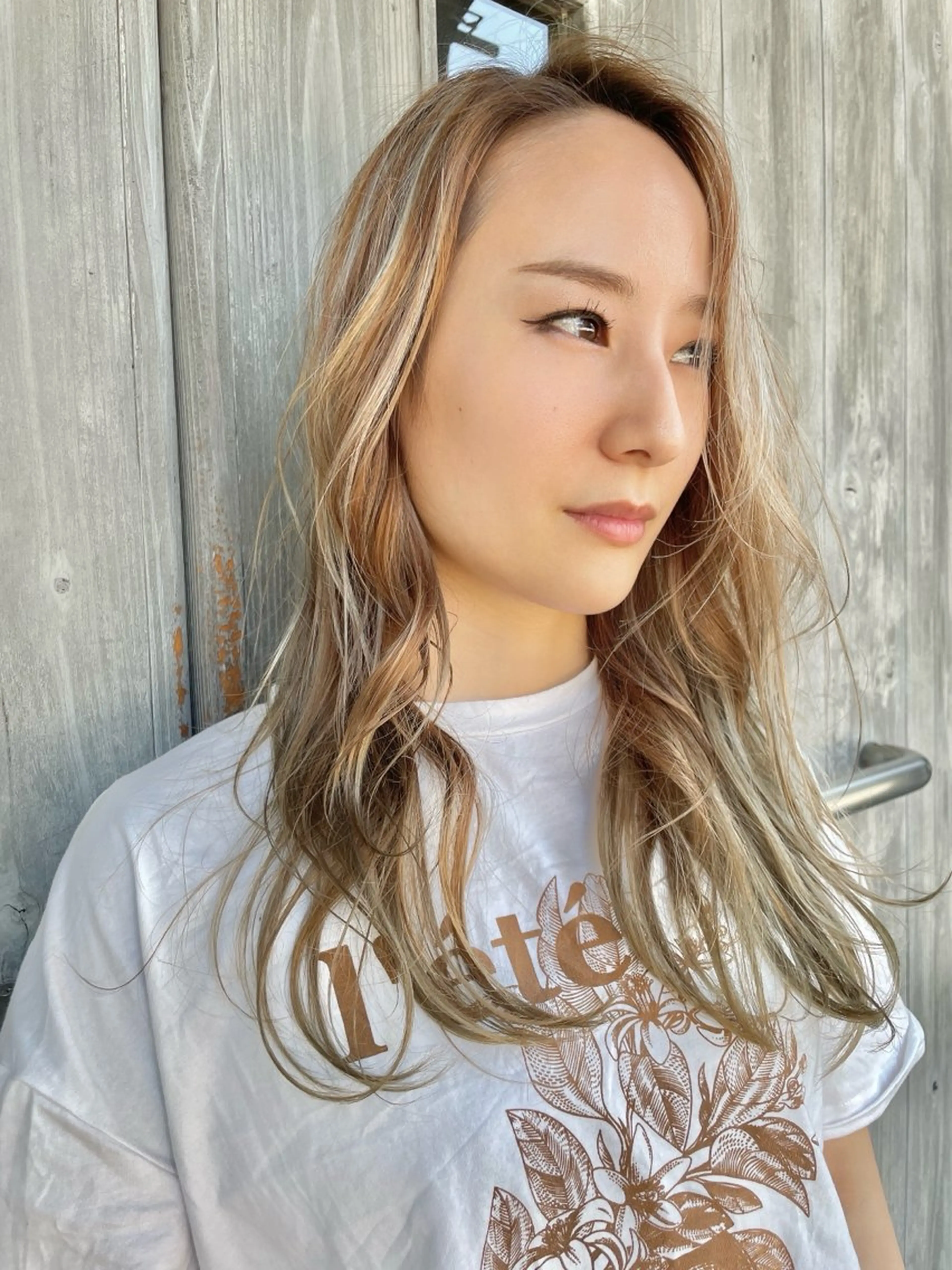 カラー ハイライトカラー 穐田 航のヘアスタイル