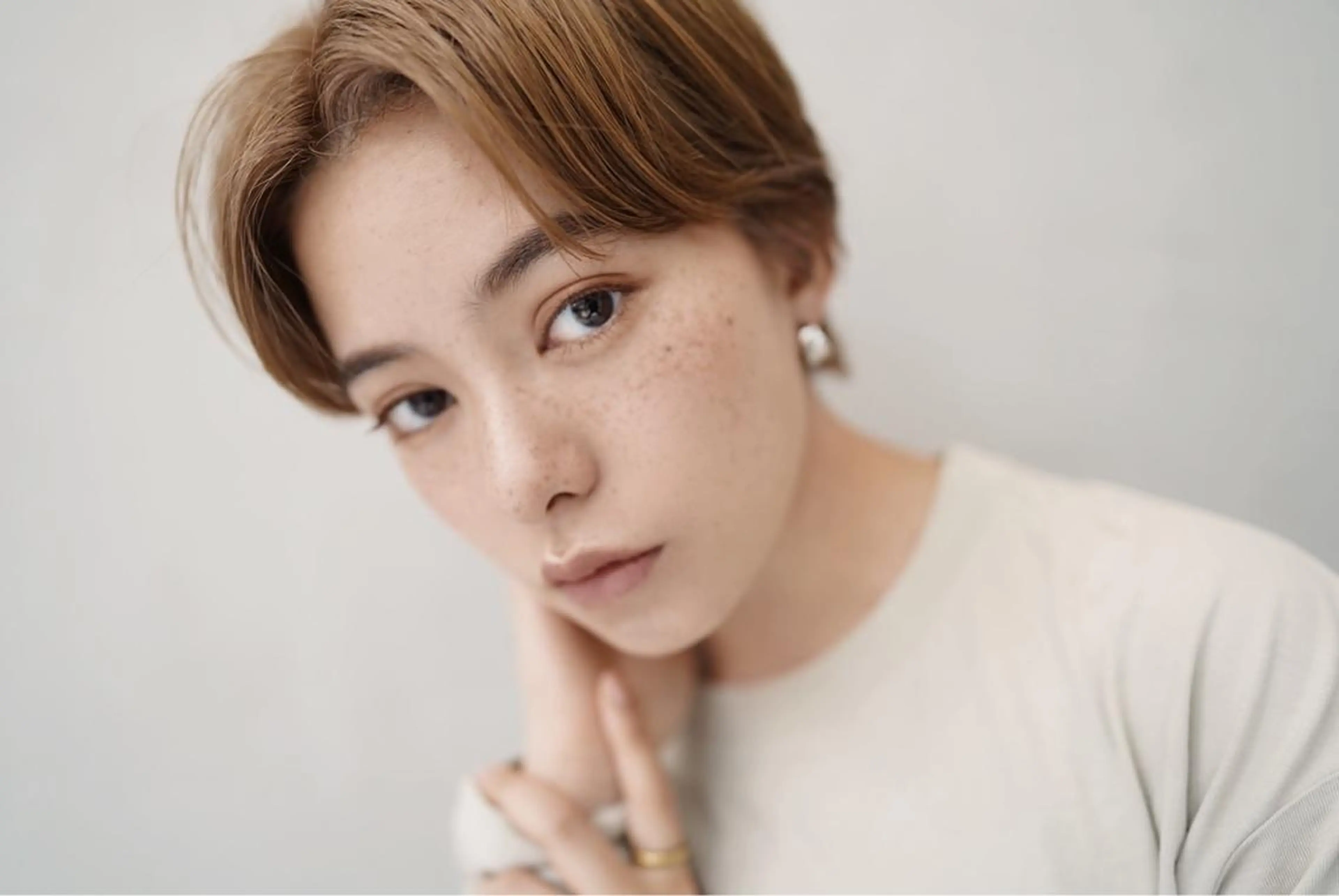 ショート カラー パーマ ヘアアレンジ メンズ ハンサムショート ショートヘア カット ヘアカラー トリートメント TOMO GEEKS代表のヘアスタイル