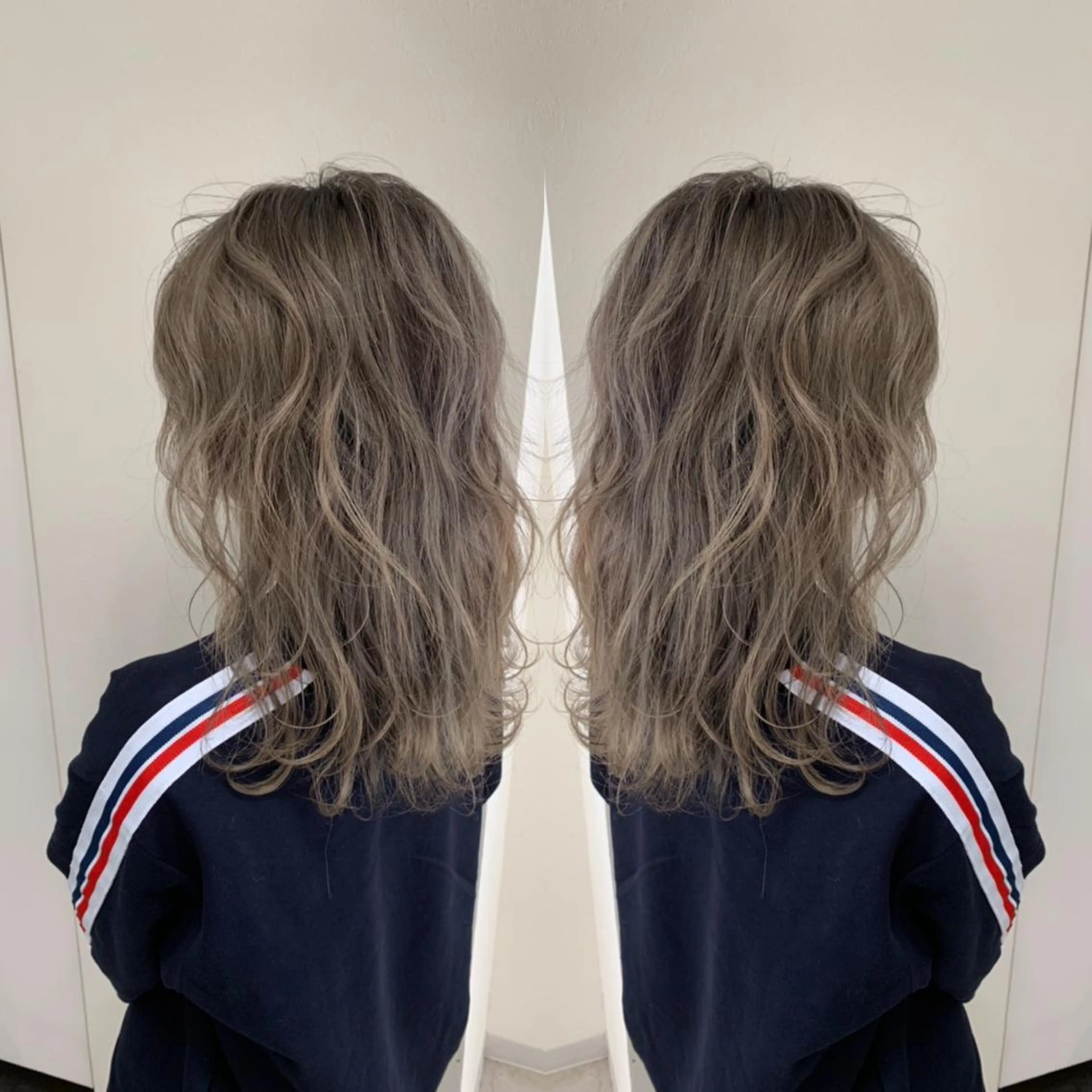 セミロング 店長✨レイヤー✖️ 髪質改善✖️韓国ヘアのヘアスタイル