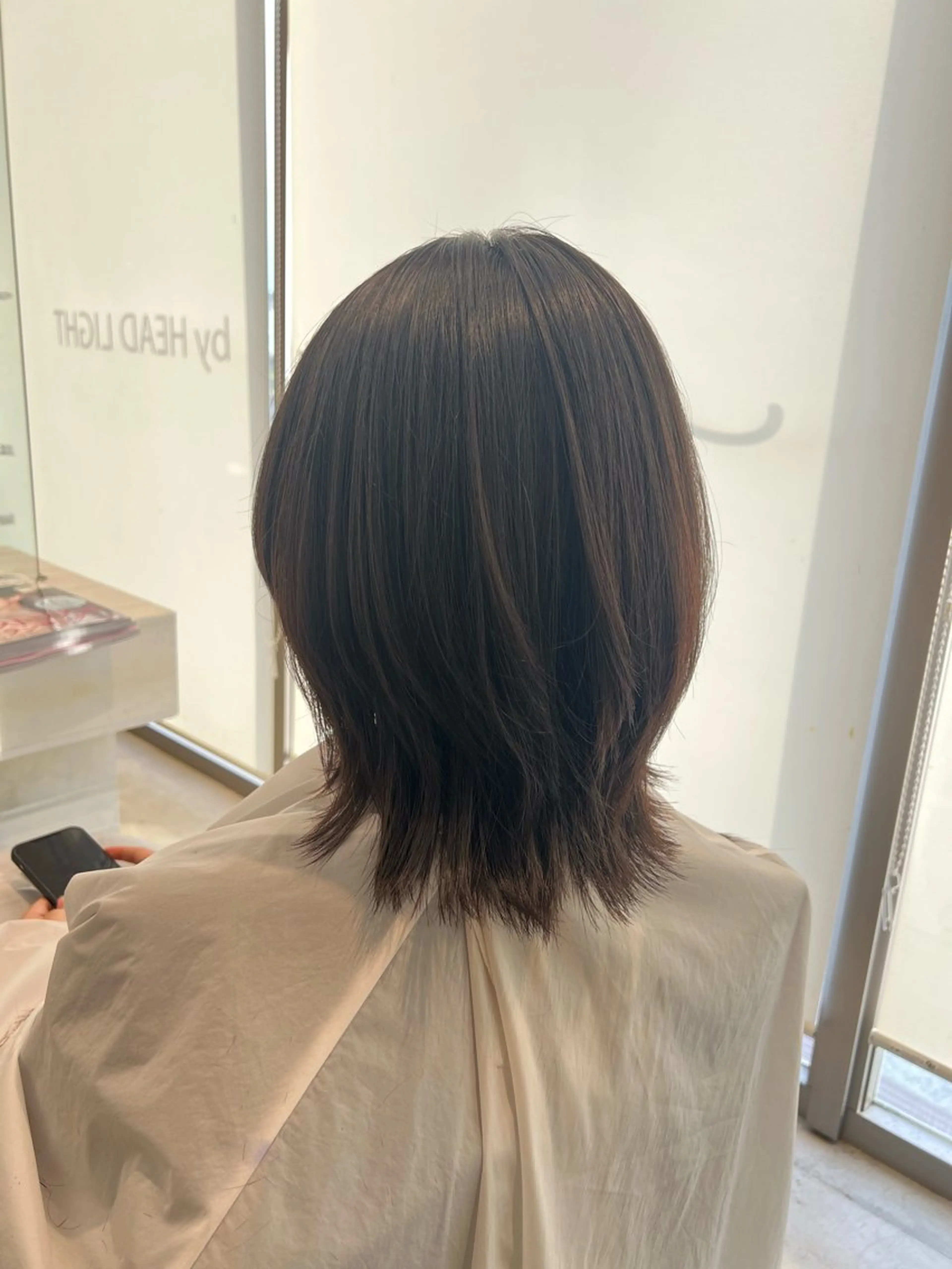 ミディアム Miloc那覇店 Ainoのヘアスタイル