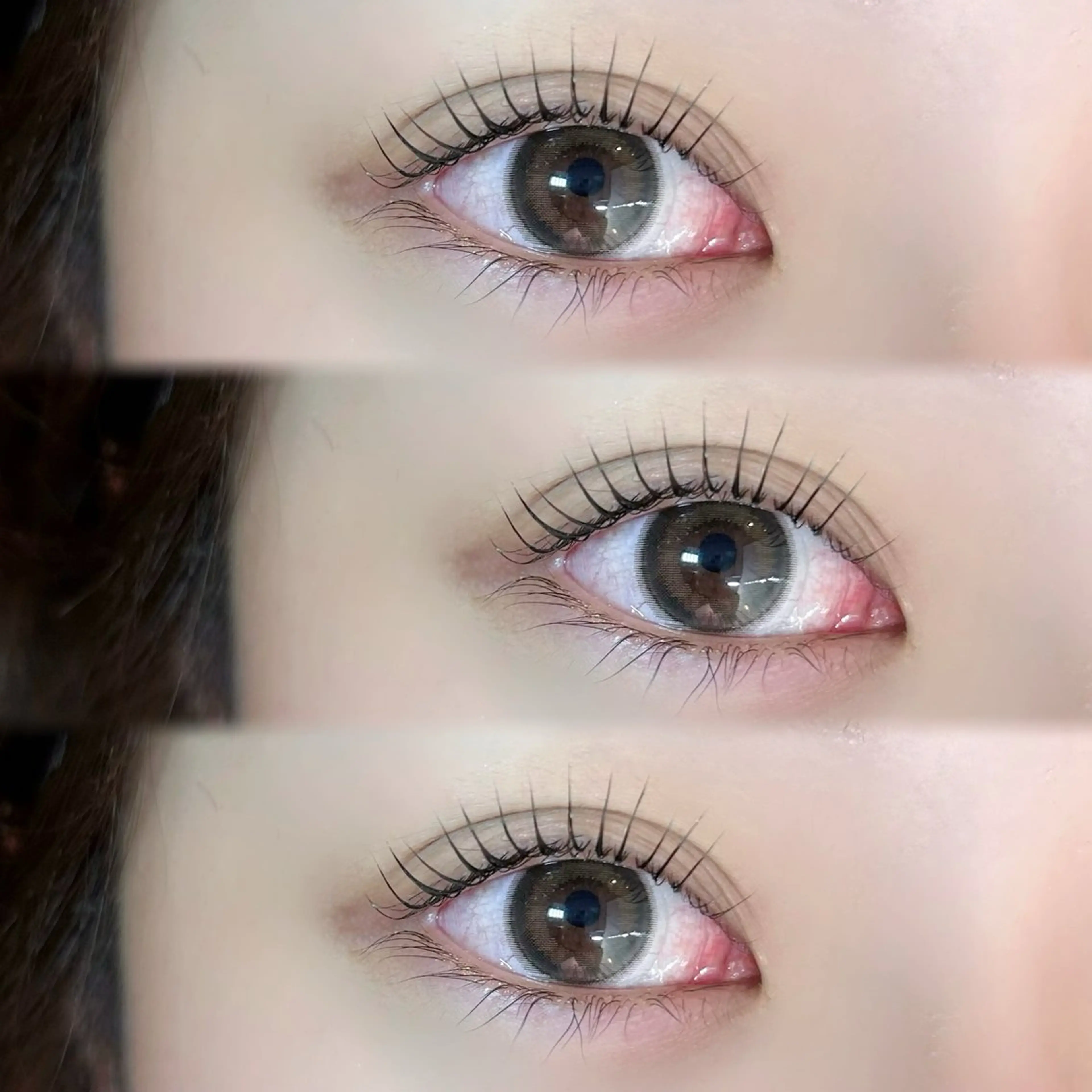 マツエク・マツパ 一重×まつ毛パーマ 田中 綺乃のマツエク・マツパデザイン