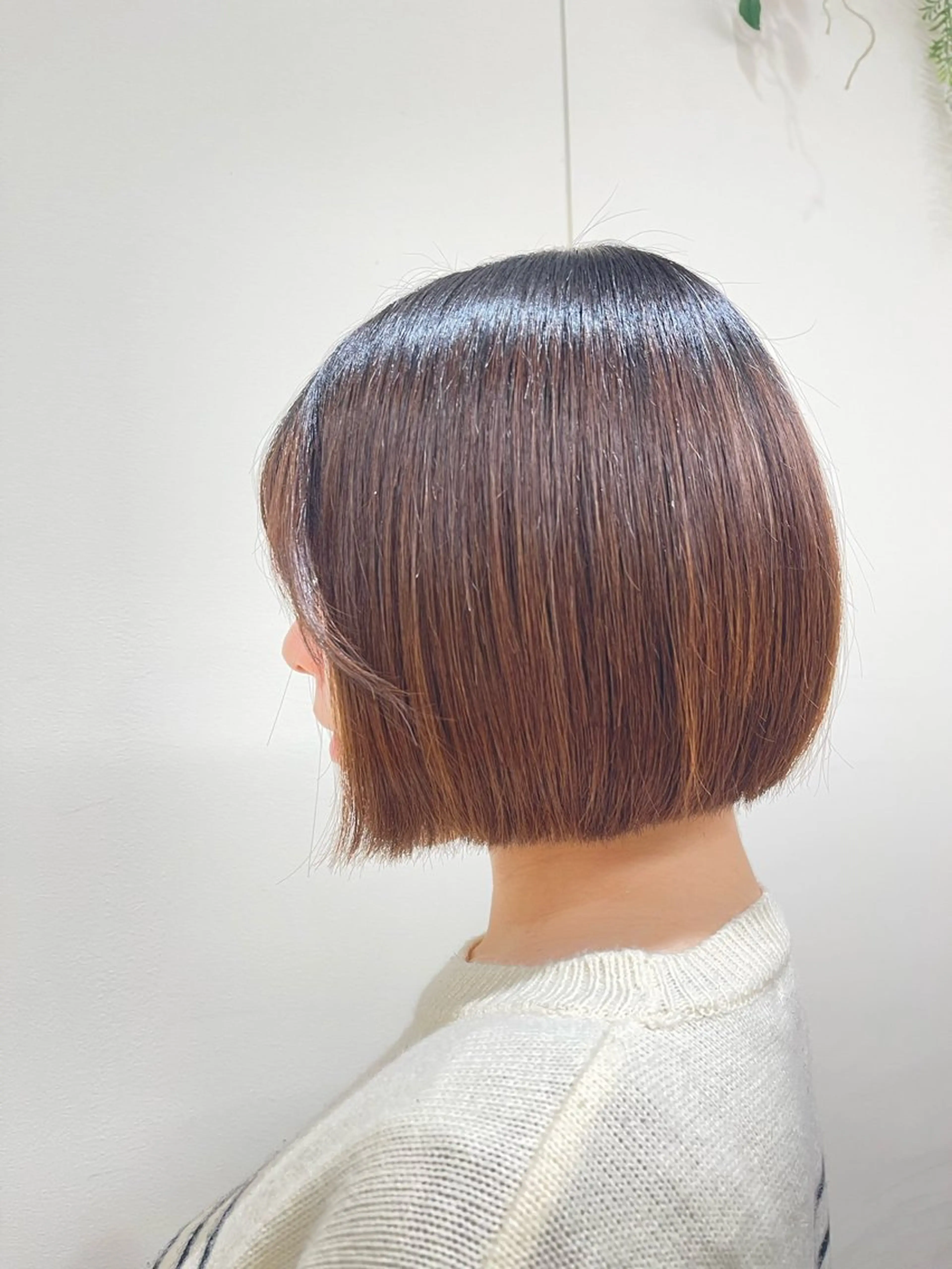 ミディアム ショート/ボブ/ハイ トーン/Nanahaのヘアスタイル