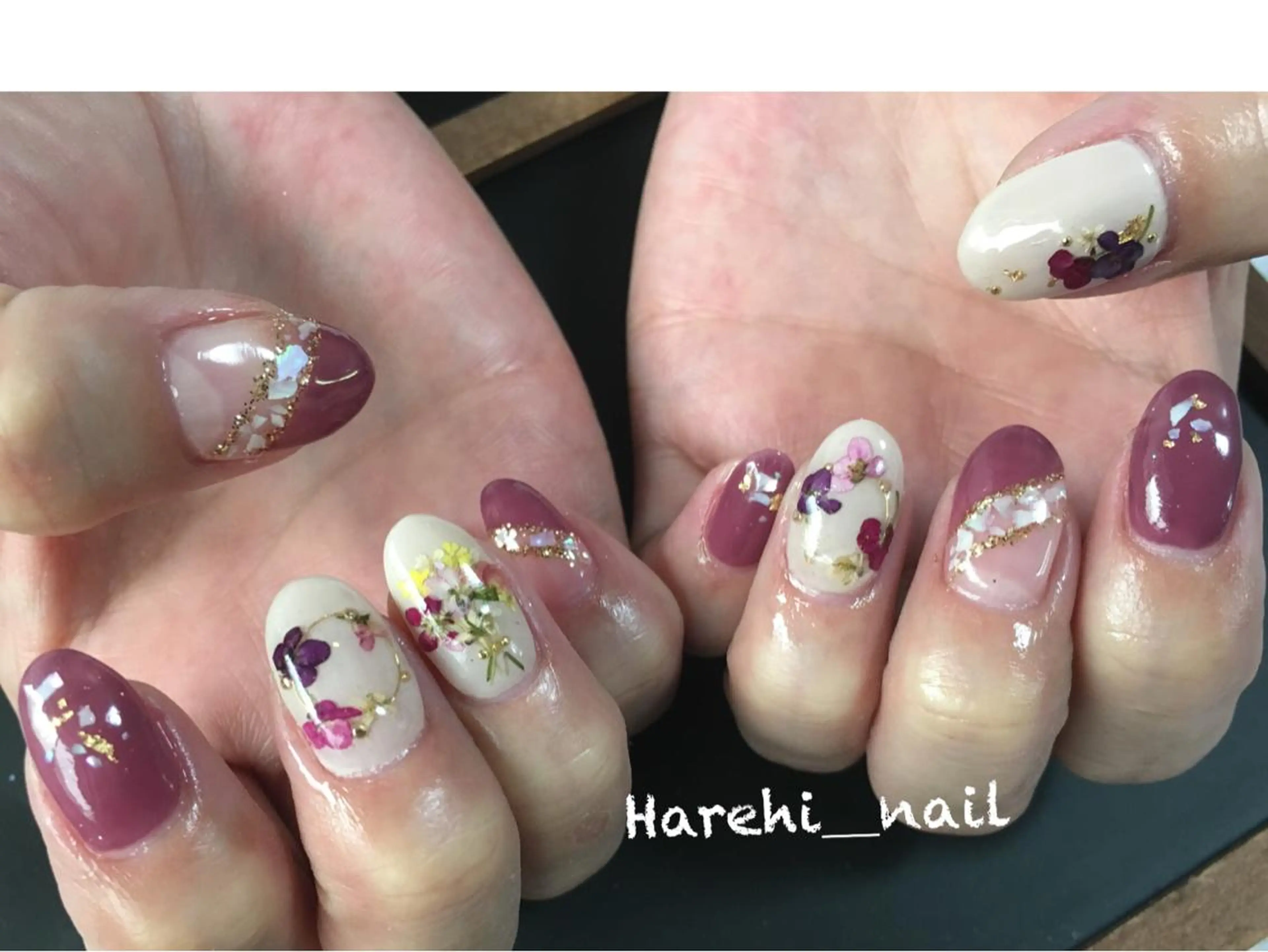 ネイル ハンドネイル Harehi_ nailのネイルデザイン