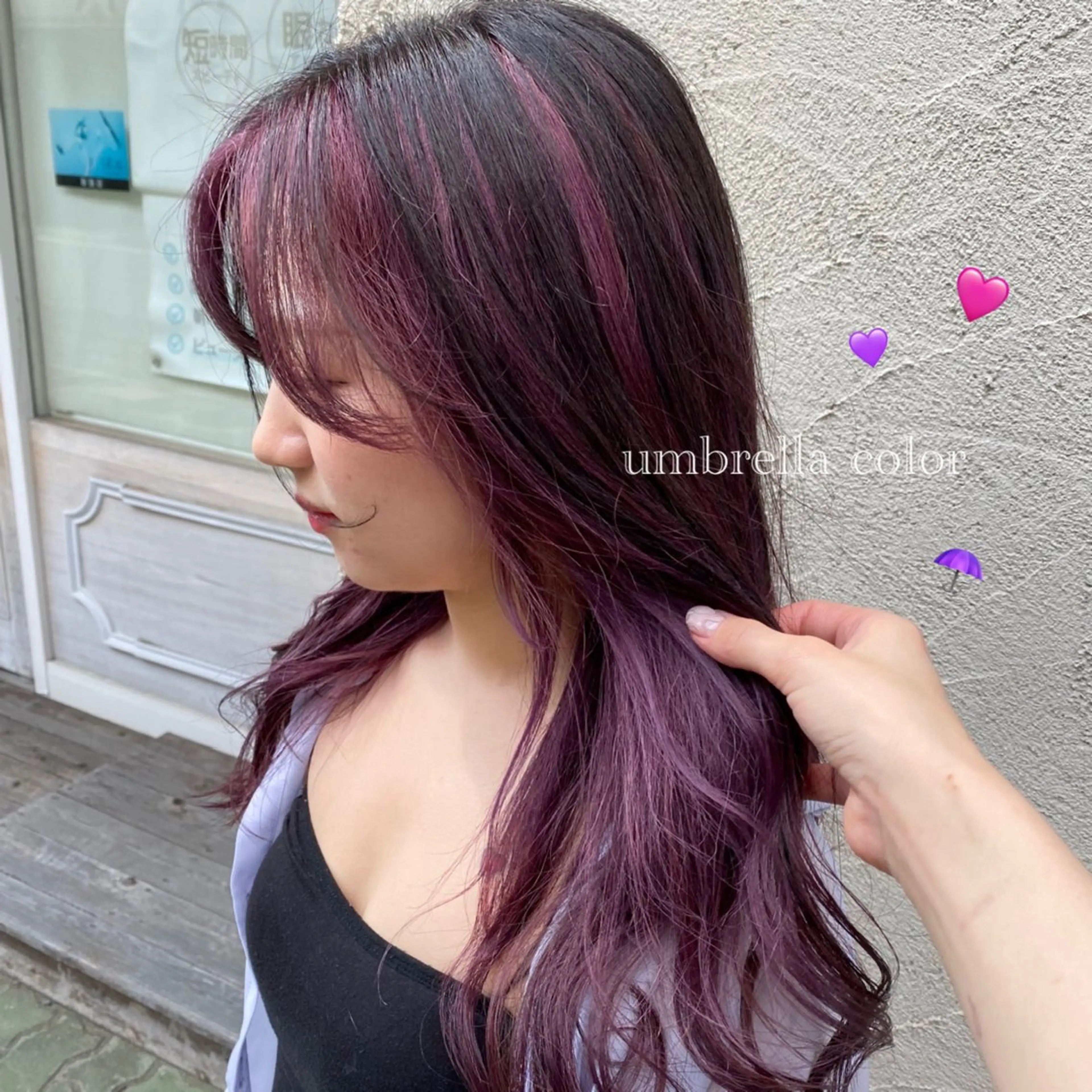 セミロング カット ヘアカラー トリートメント 🩵Arisa MODE K's🫧のヘアスタイル