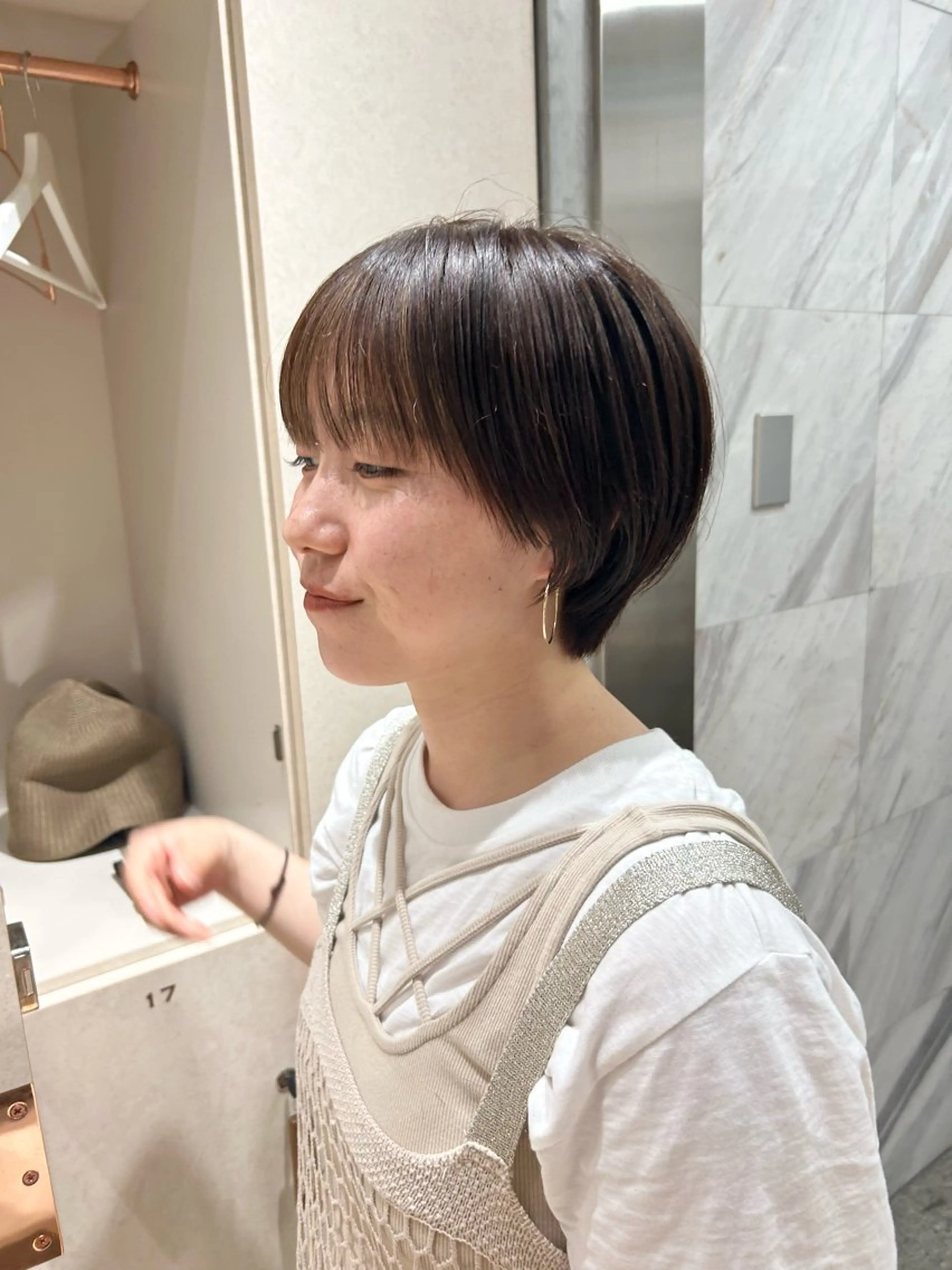 ショート 🩵縮毛矯正/ブリー チ/髪質改善/いつかのヘアスタイル