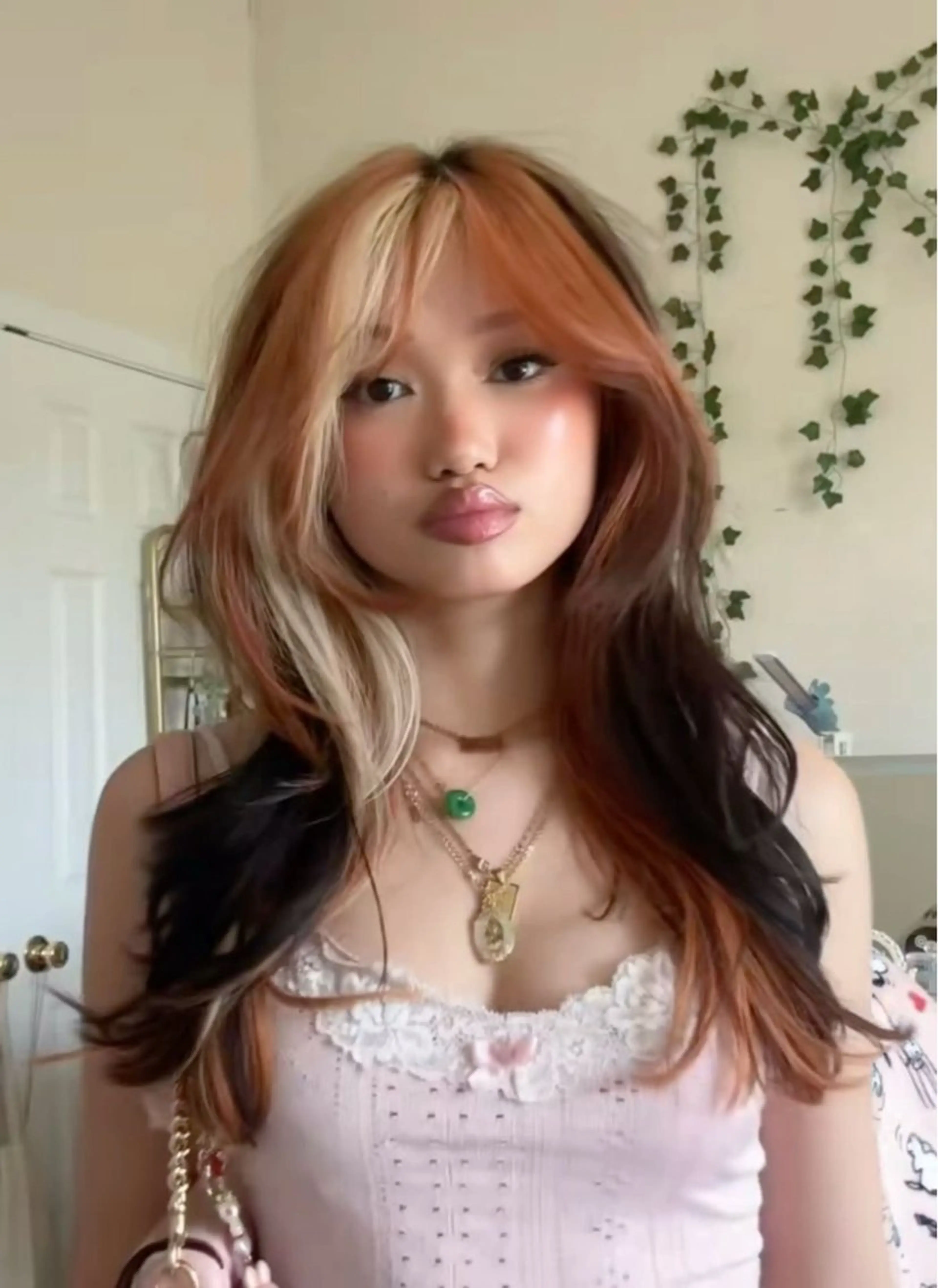 カラー ヘアカラー デザイン/ハッシュ レイヤー/senaのヘアスタイル