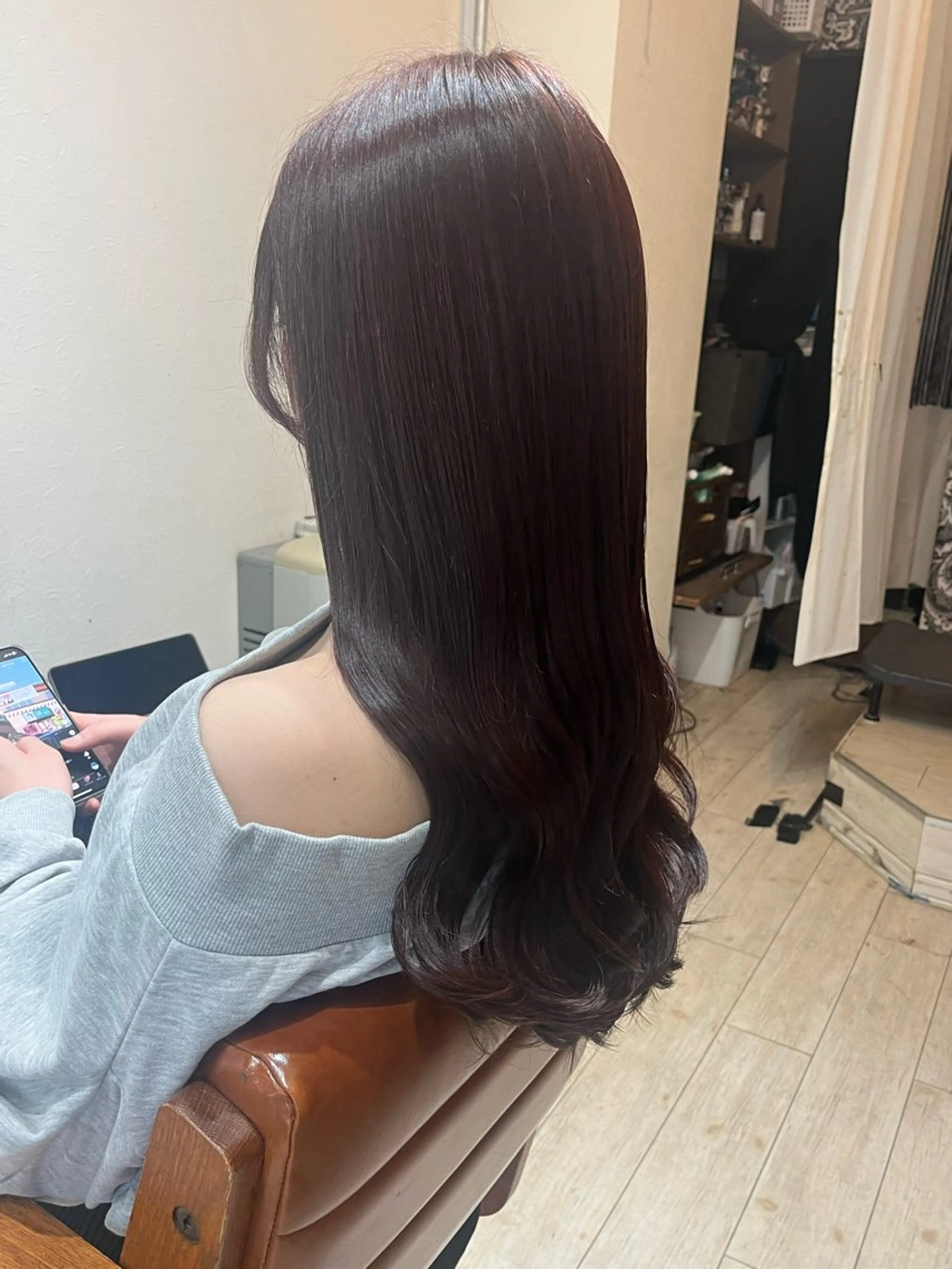 カラー ヘアカラー トリートメント Orque duex misonoのヘアスタイル