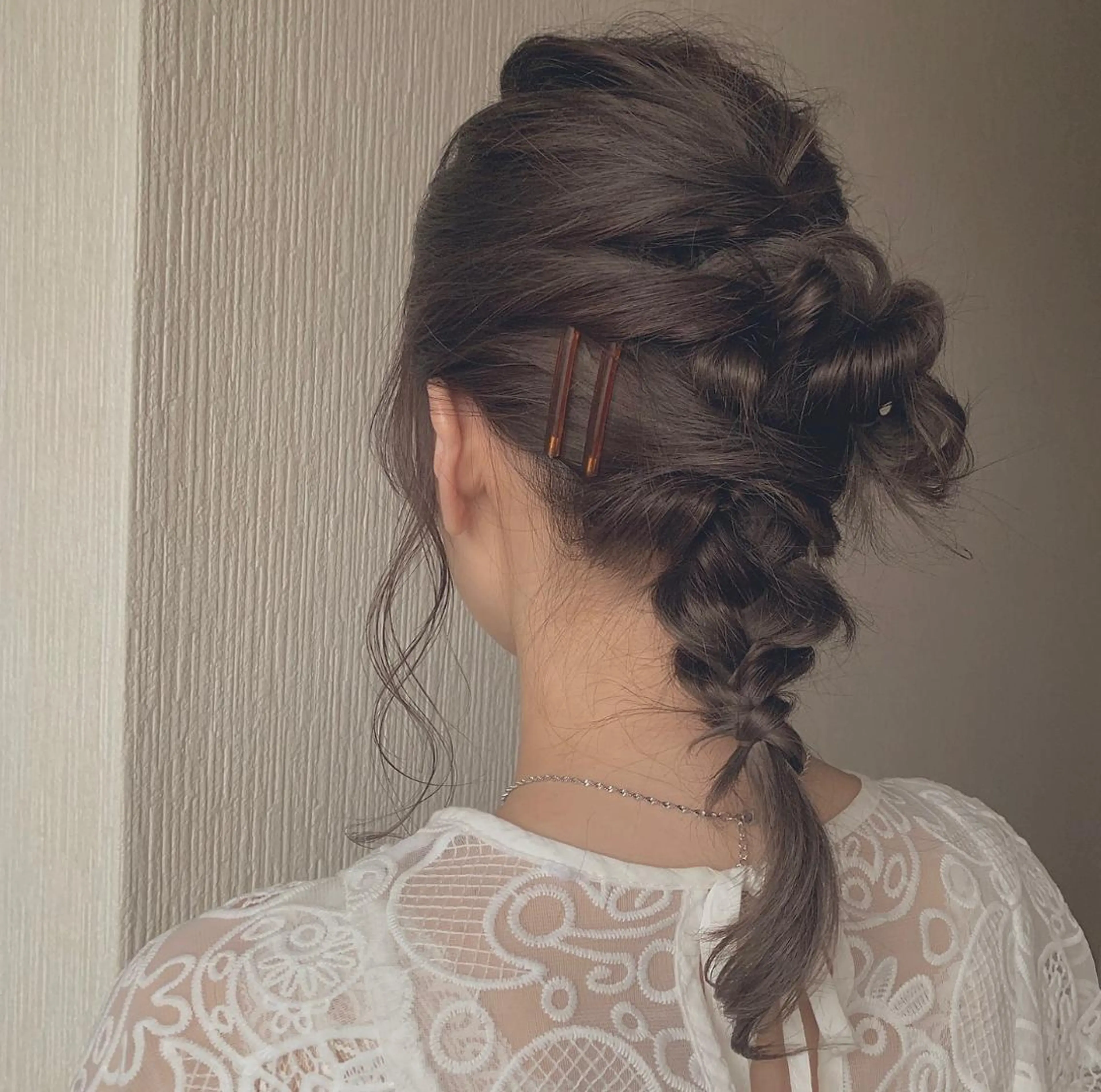 ヘアアレンジ ポニーテール 緑川 瑞穂のヘアスタイル