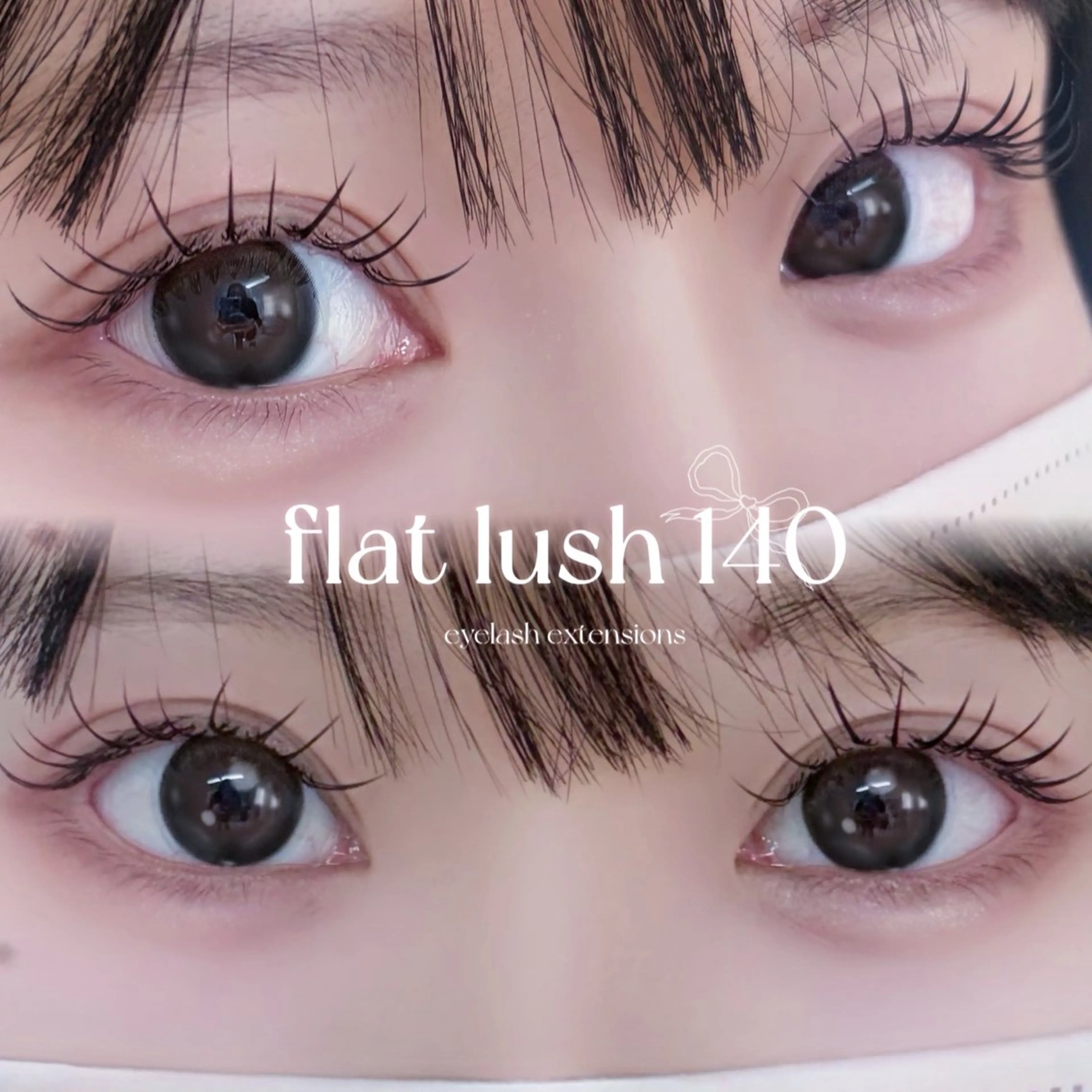 4/20 13:30/16:00限定🎀マツエク120​〜​140本モデル（オフ有＋550円）⚠️指導有の写真