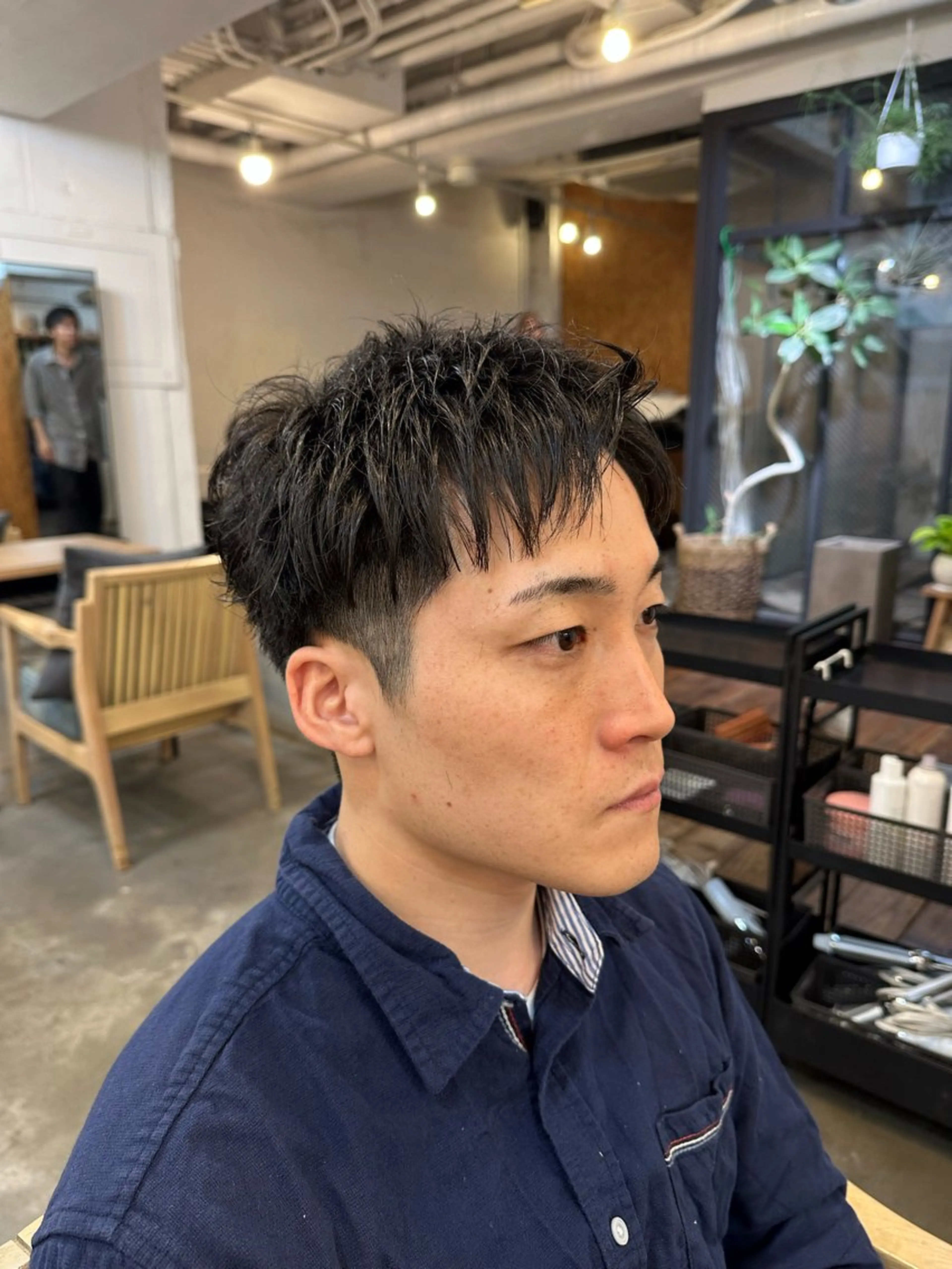 ショート メンズ 横浜/メンズ特化/ Farbe/田中颯斗のヘアスタイル