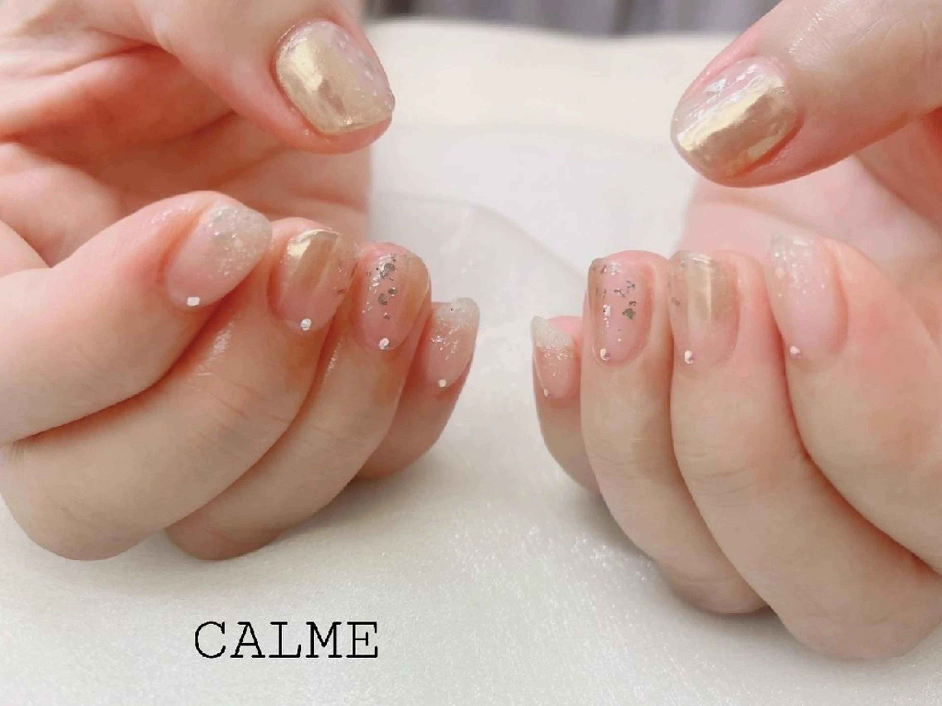 ネイル 持ち込み CALME ♡のネイルデザイン