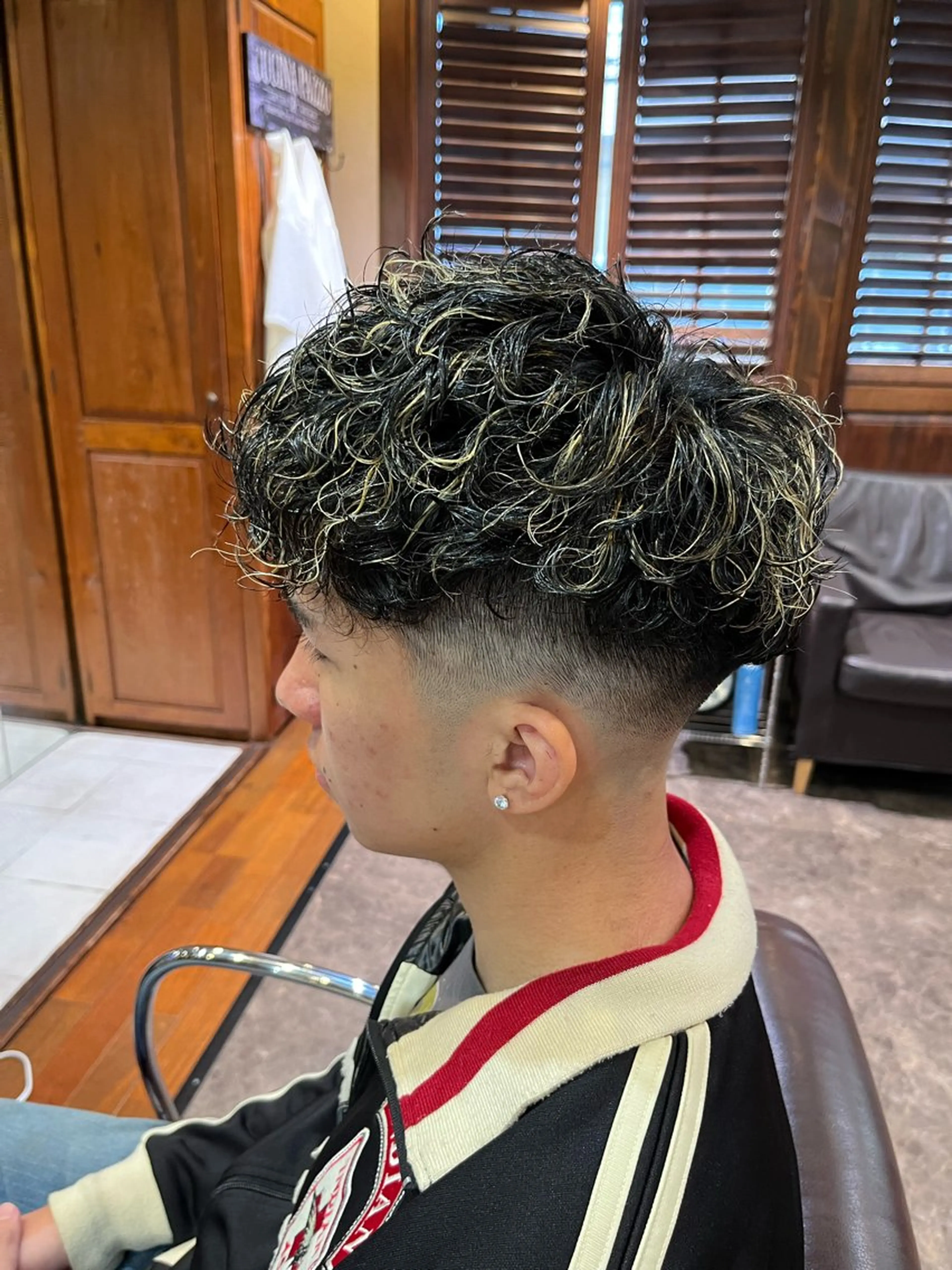 メンズ スペインカール メンズサロンLGC 店長YUSUKEのヘアスタイル