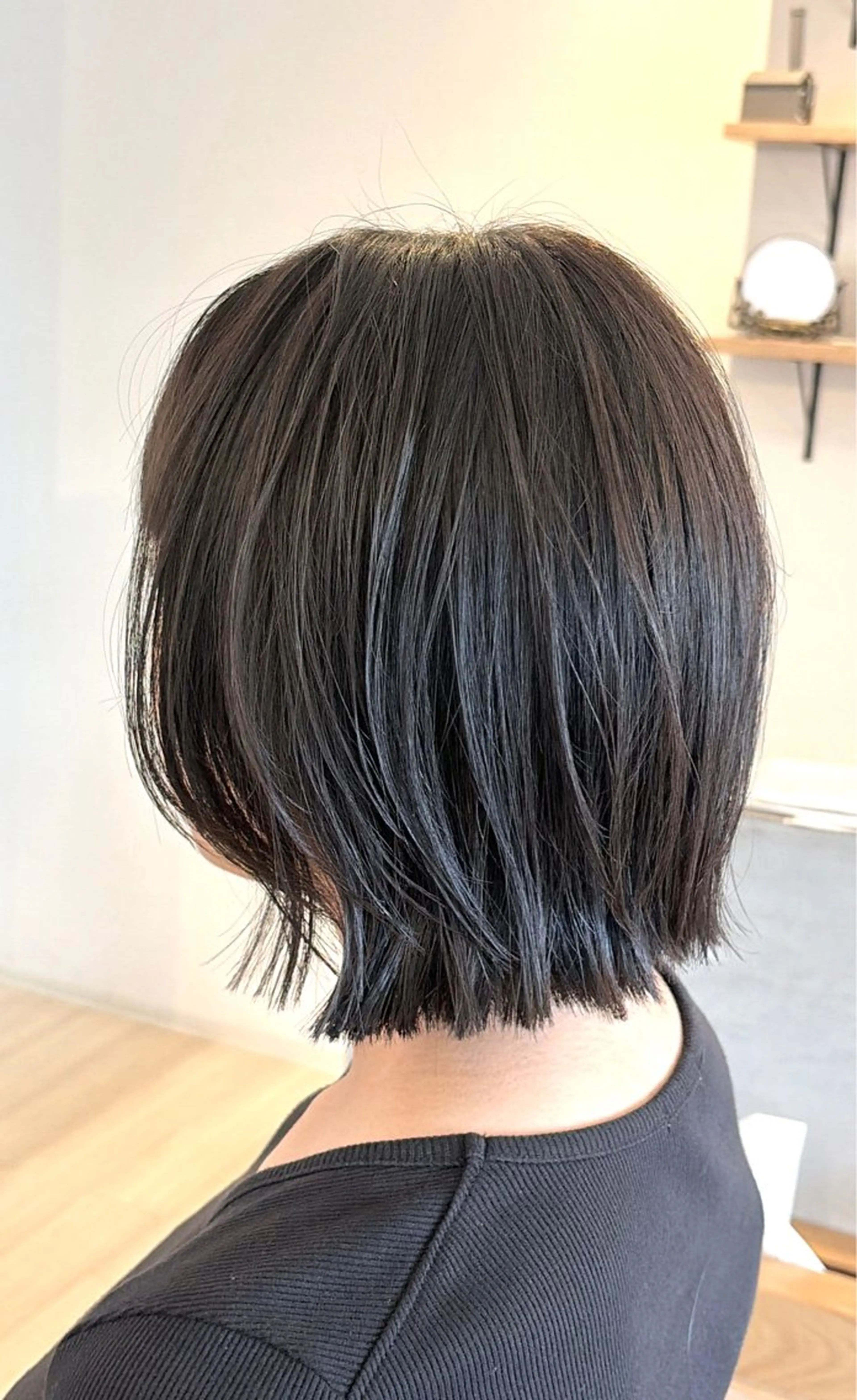 ミディアム カラー 髪質改善カラー長縄 花音のヘアスタイル
