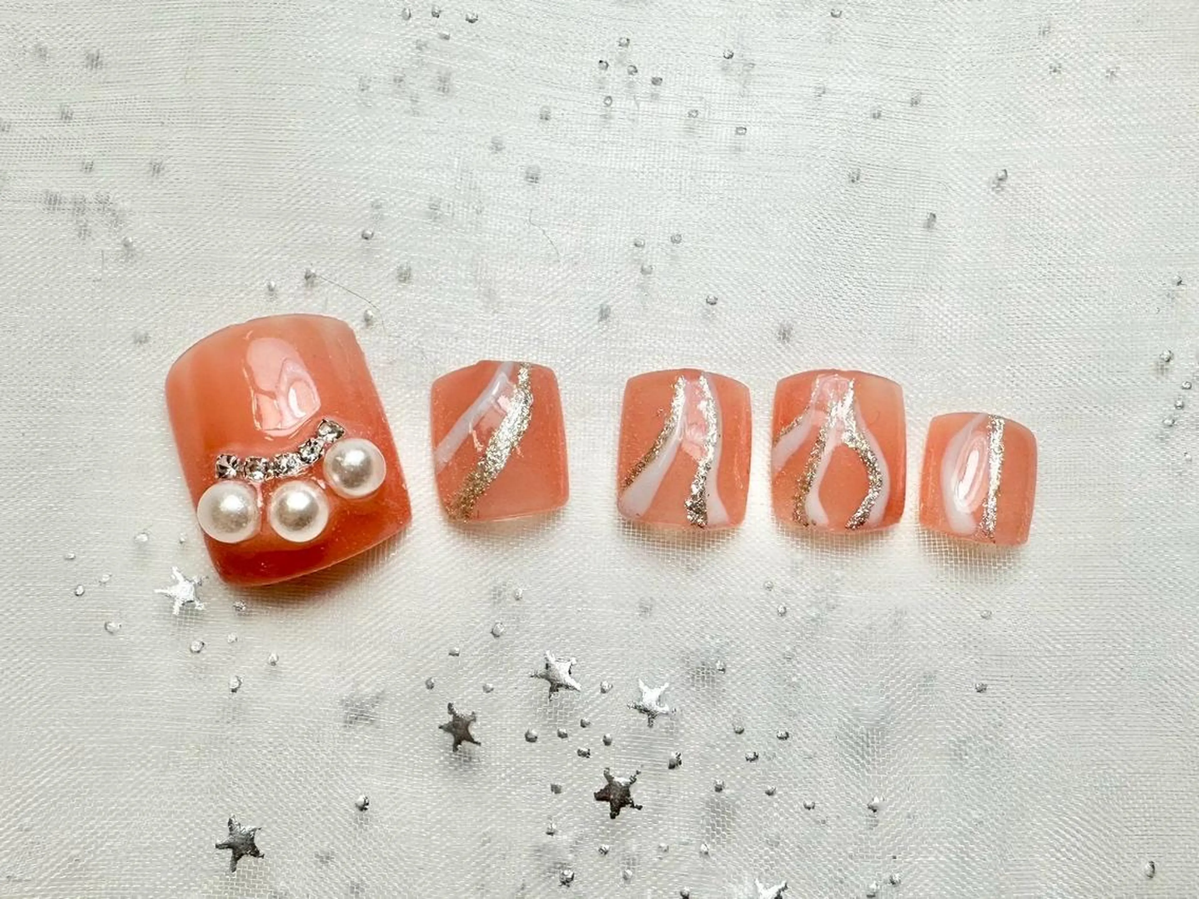 ネイル フットネイル miku ✼•nail •✼のネイルデザイン