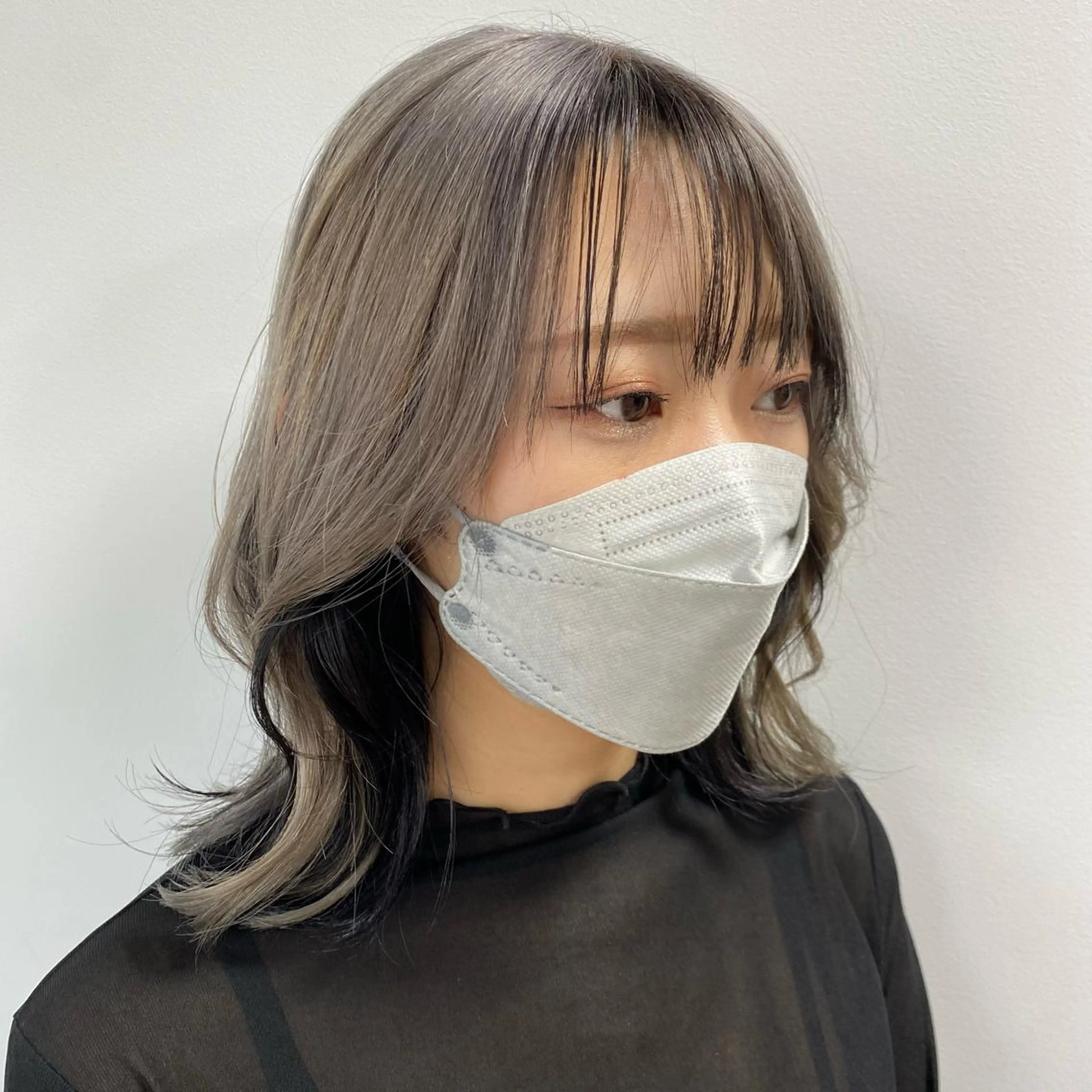 ミディアム 髪質改善 髪質改善カラーゆうひのヘアスタイル