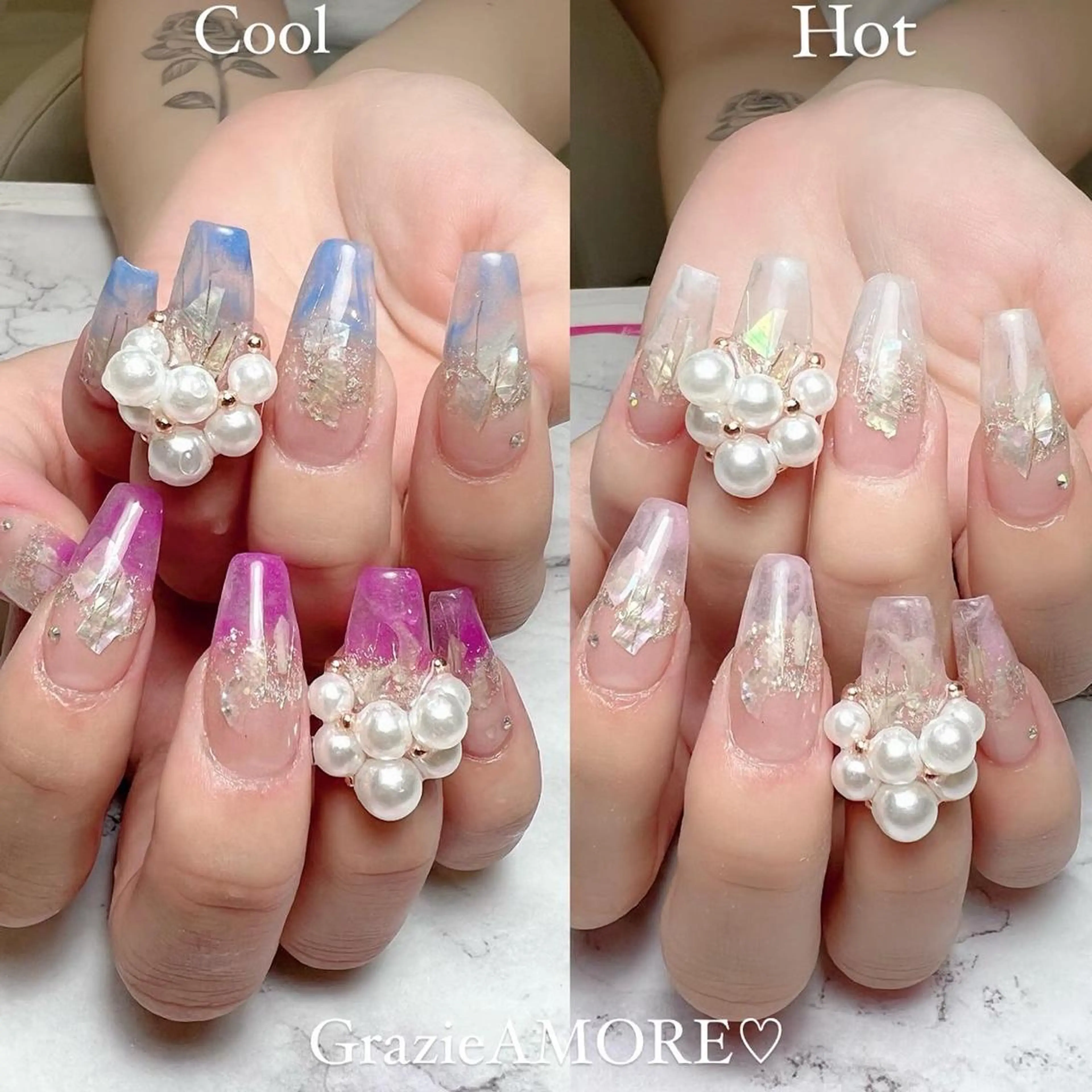 ネイル ハンドネイル Grazie AMOREのネイルデザイン