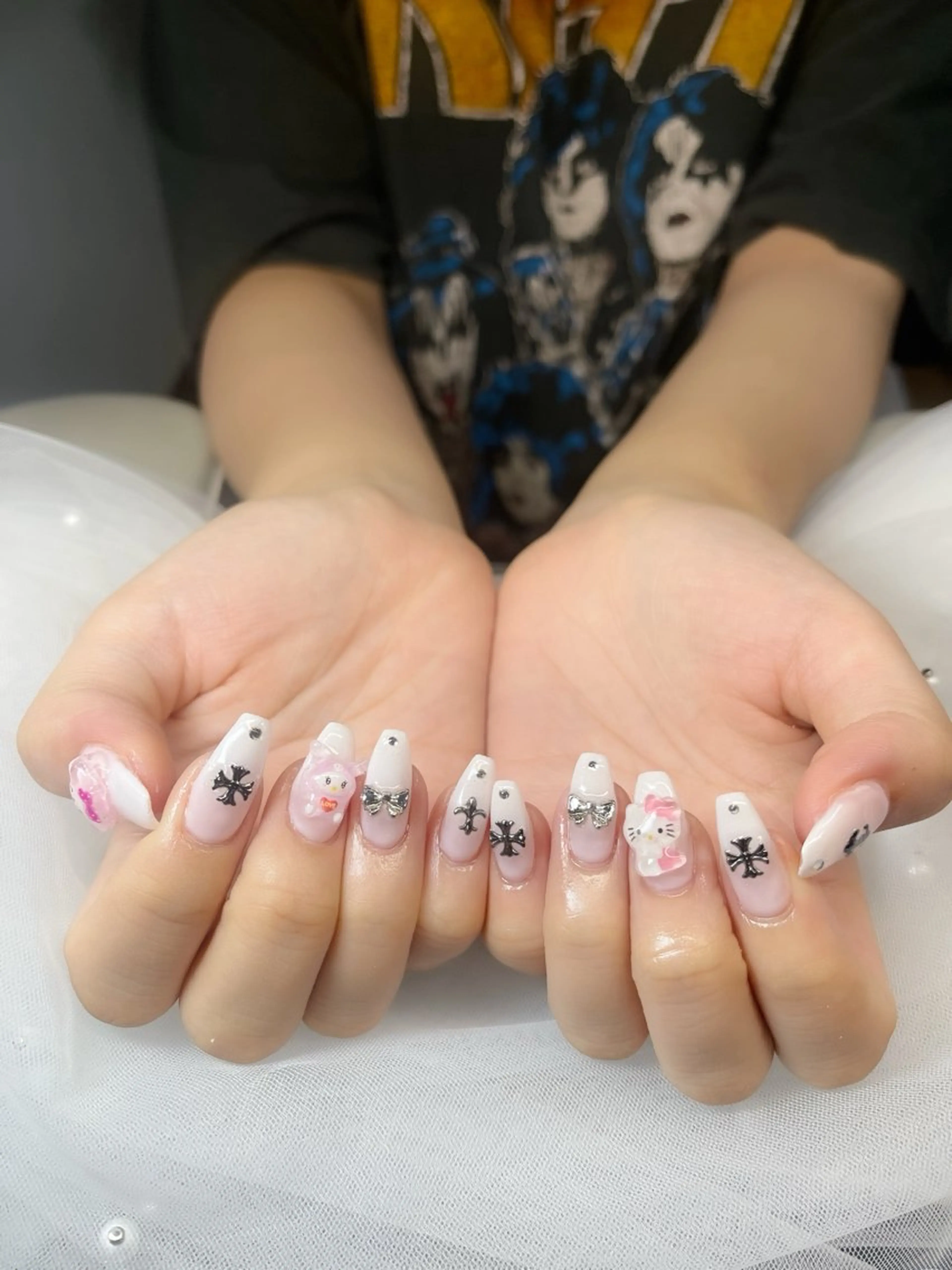 ネイル ハイネイル 自宅サロンのネイルデザイン